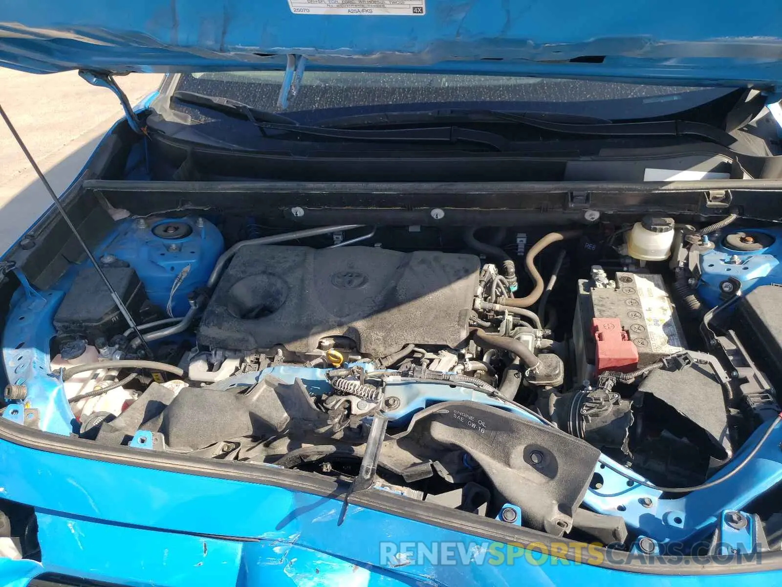 7 fotografías del automóvil dañado JTMW1RFV2KD009650 TOYOTA RAV4 2019