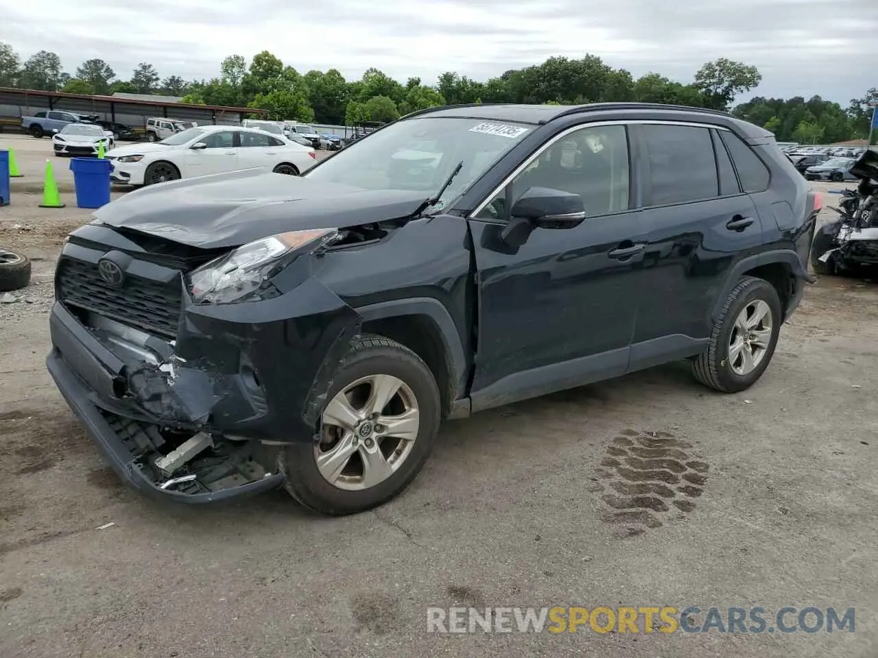 1 fotografías del automóvil dañado JTMW1RFV2KD505063 TOYOTA RAV4 2019