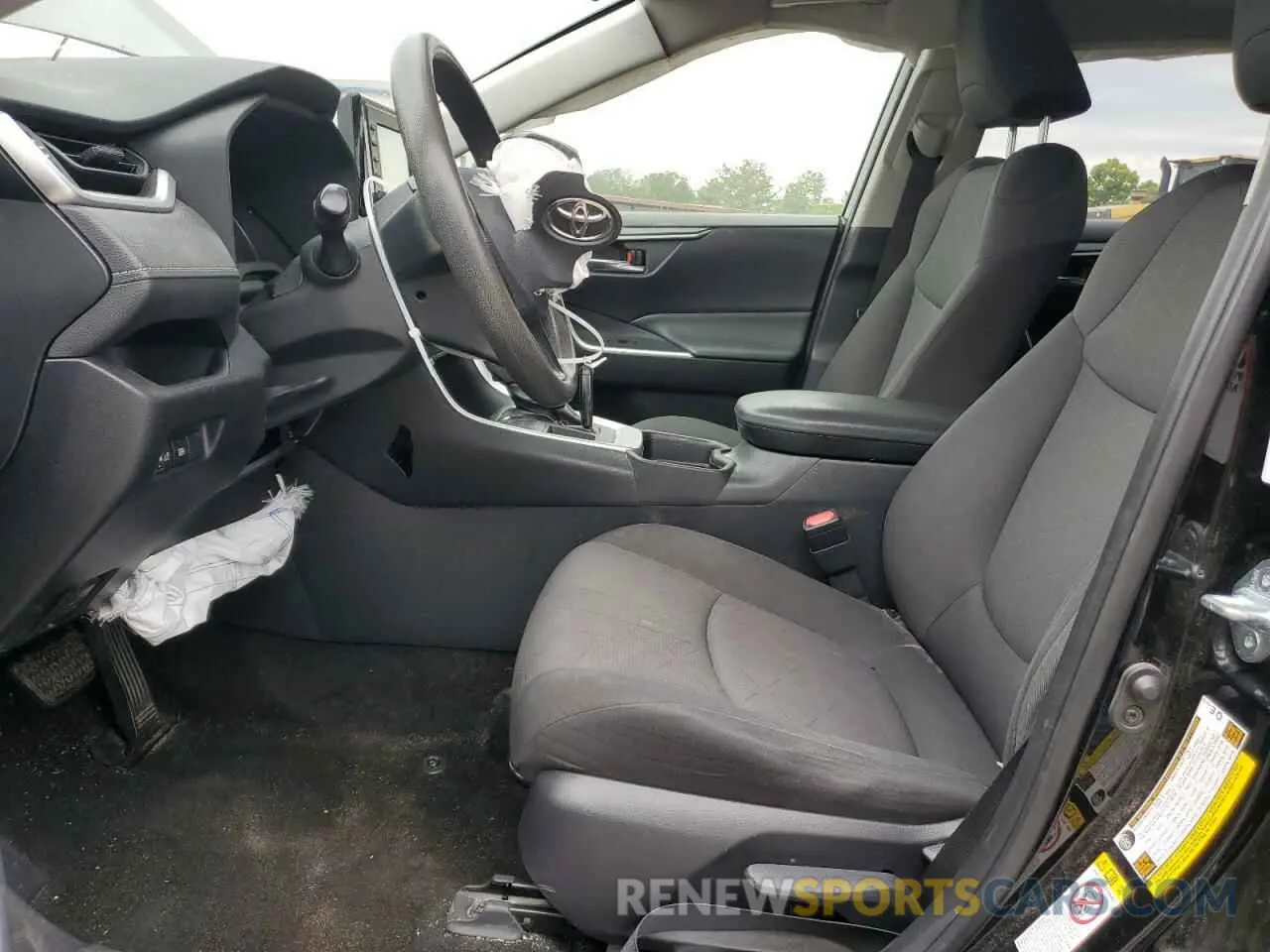 7 fotografías del automóvil dañado JTMW1RFV2KD505063 TOYOTA RAV4 2019