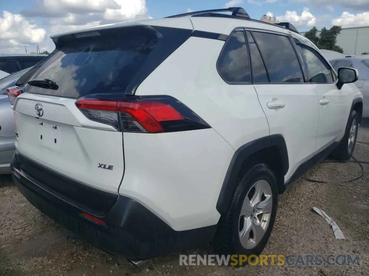 4 fotografías del automóvil dañado JTMW1RFV3KD005199 TOYOTA RAV4 2019