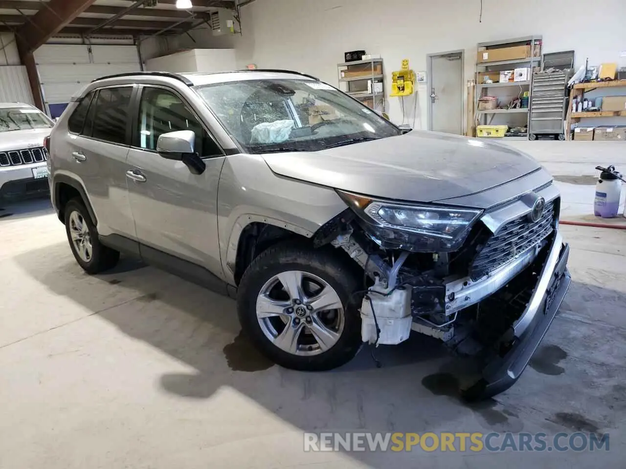 4 fotografías del automóvil dañado JTMW1RFV3KD014436 TOYOTA RAV4 2019