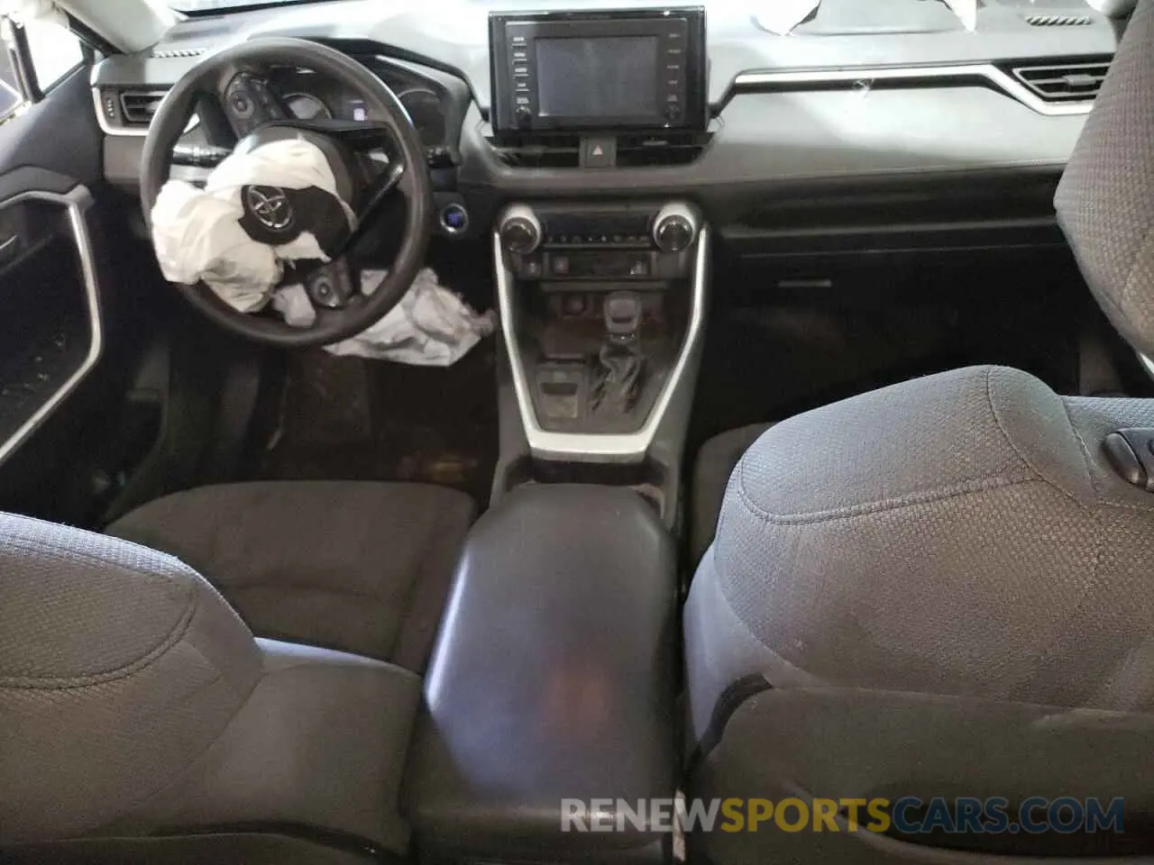 8 fotografías del automóvil dañado JTMW1RFV3KD014436 TOYOTA RAV4 2019