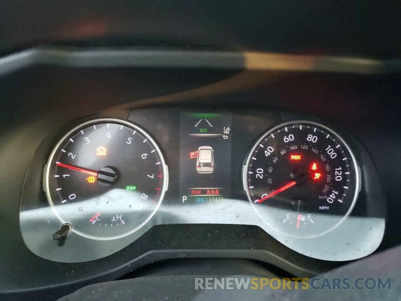 9 fotografías del automóvil dañado JTMW1RFV3KD014436 TOYOTA RAV4 2019