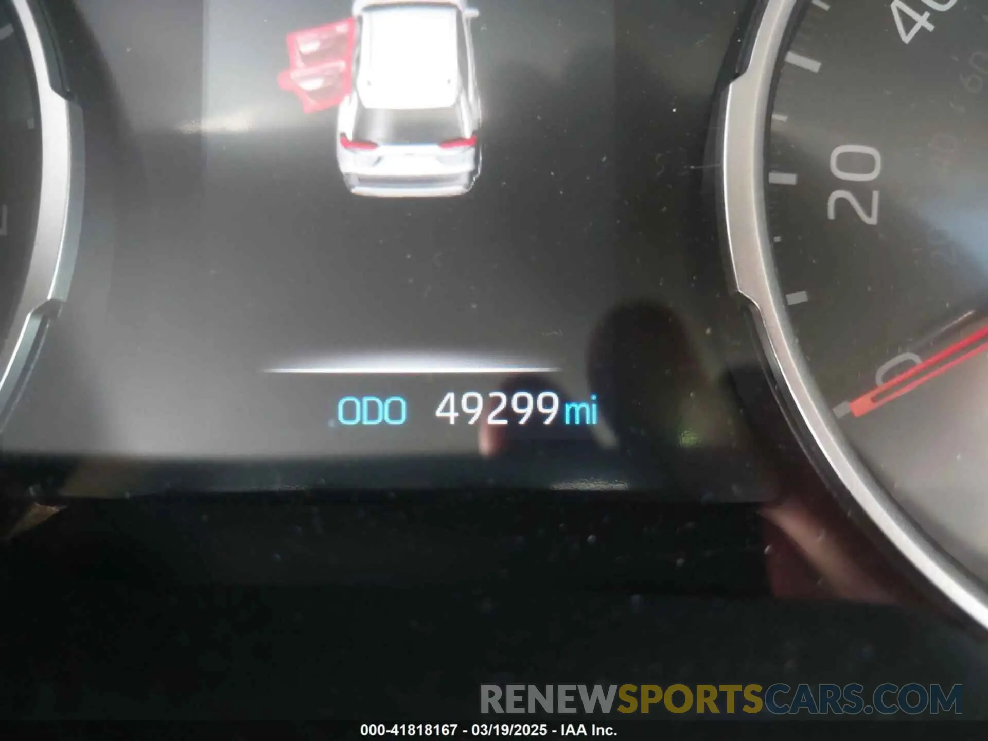 7 fotografías del automóvil dañado JTMW1RFV3KD028269 TOYOTA RAV4 2019