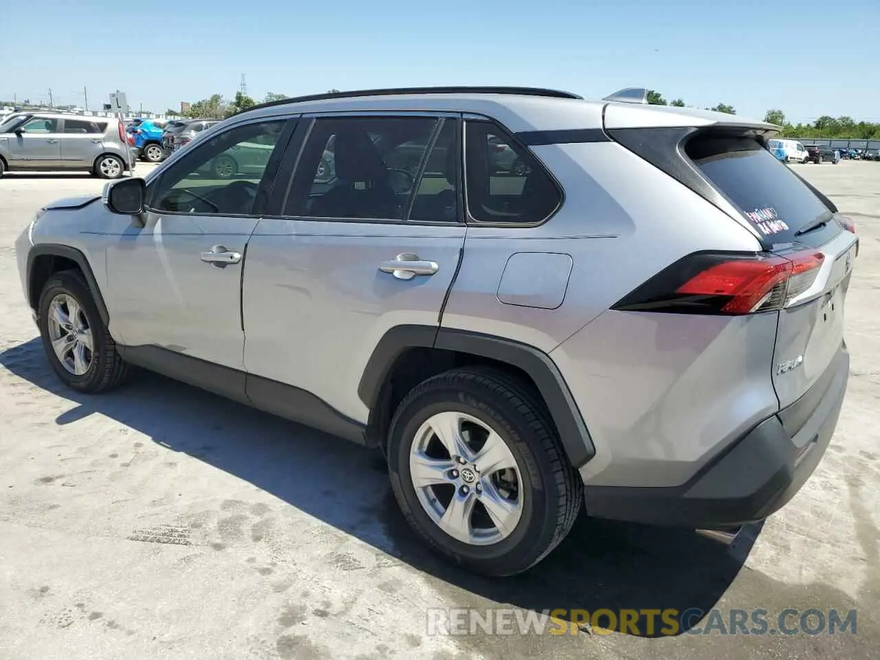 2 fotografías del automóvil dañado JTMW1RFV3KD038428 TOYOTA RAV4 2019