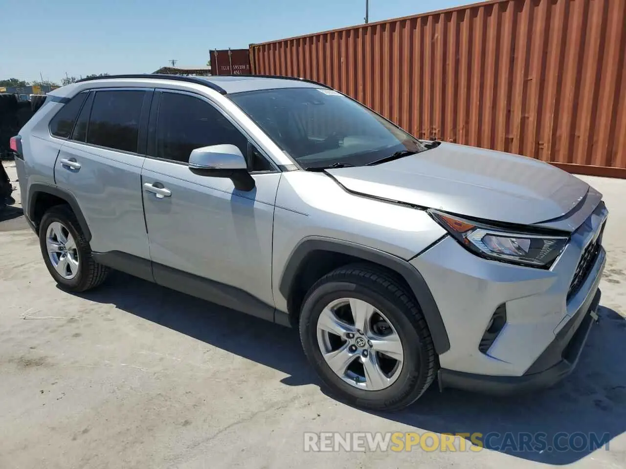 4 fotografías del automóvil dañado JTMW1RFV3KD038428 TOYOTA RAV4 2019