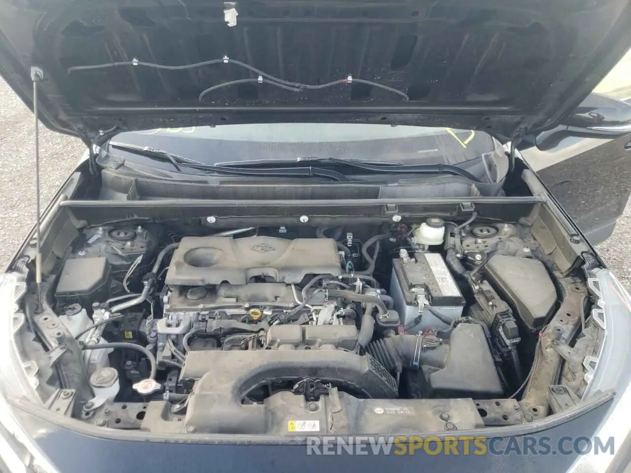 7 fotografías del automóvil dañado JTMW1RFV3KJ001347 TOYOTA RAV4 2019