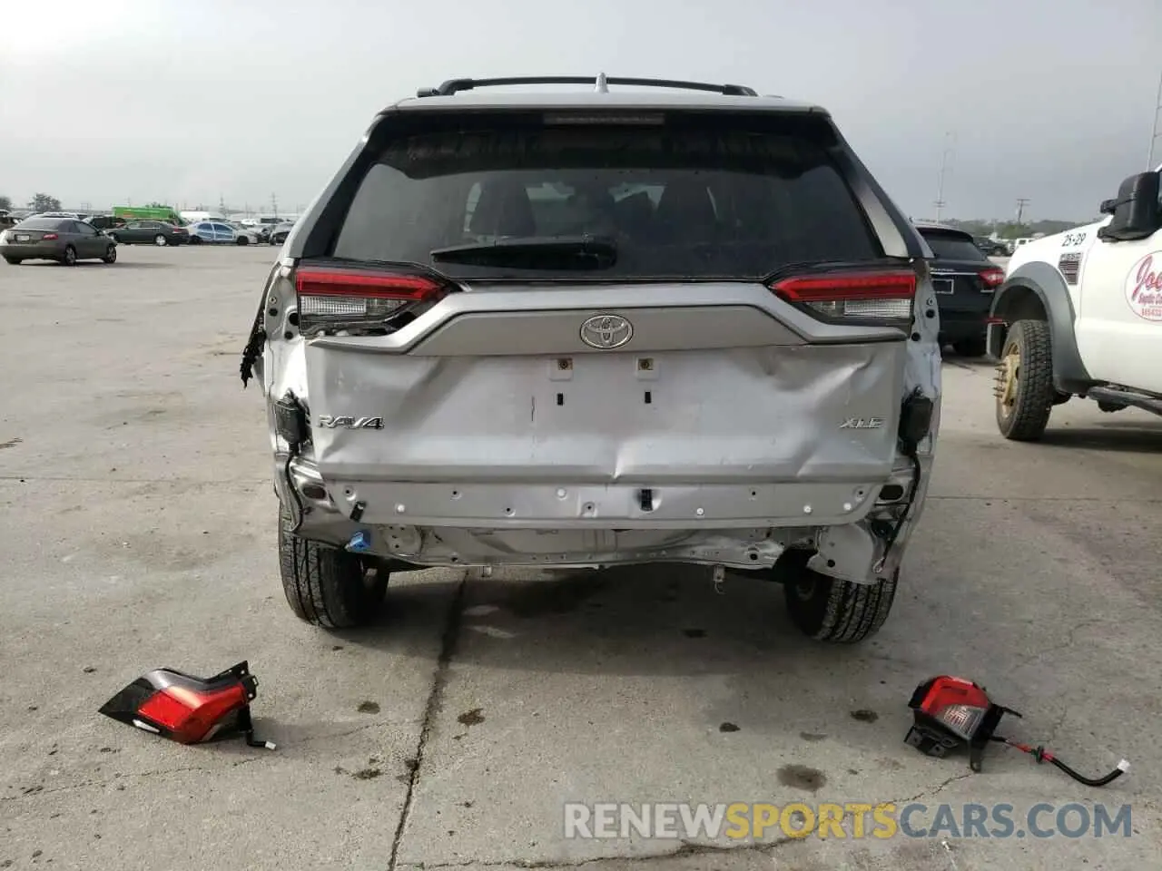 9 fotografías del automóvil dañado JTMW1RFV4KD014204 TOYOTA RAV4 2019
