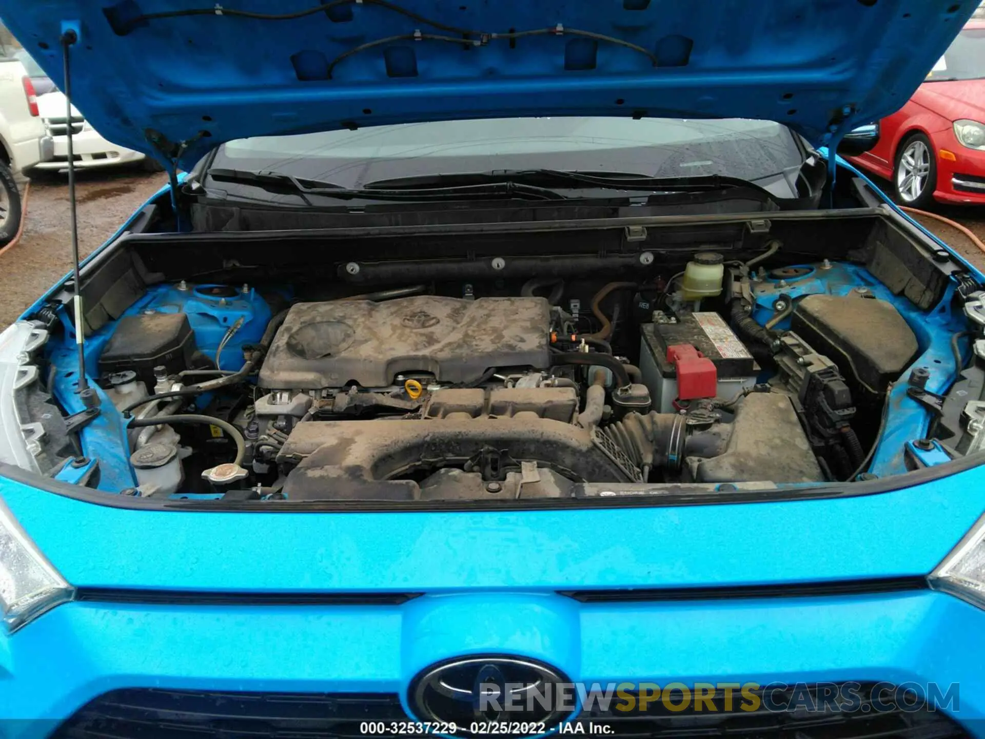 10 fotografías del automóvil dañado JTMW1RFV4KD018169 TOYOTA RAV4 2019
