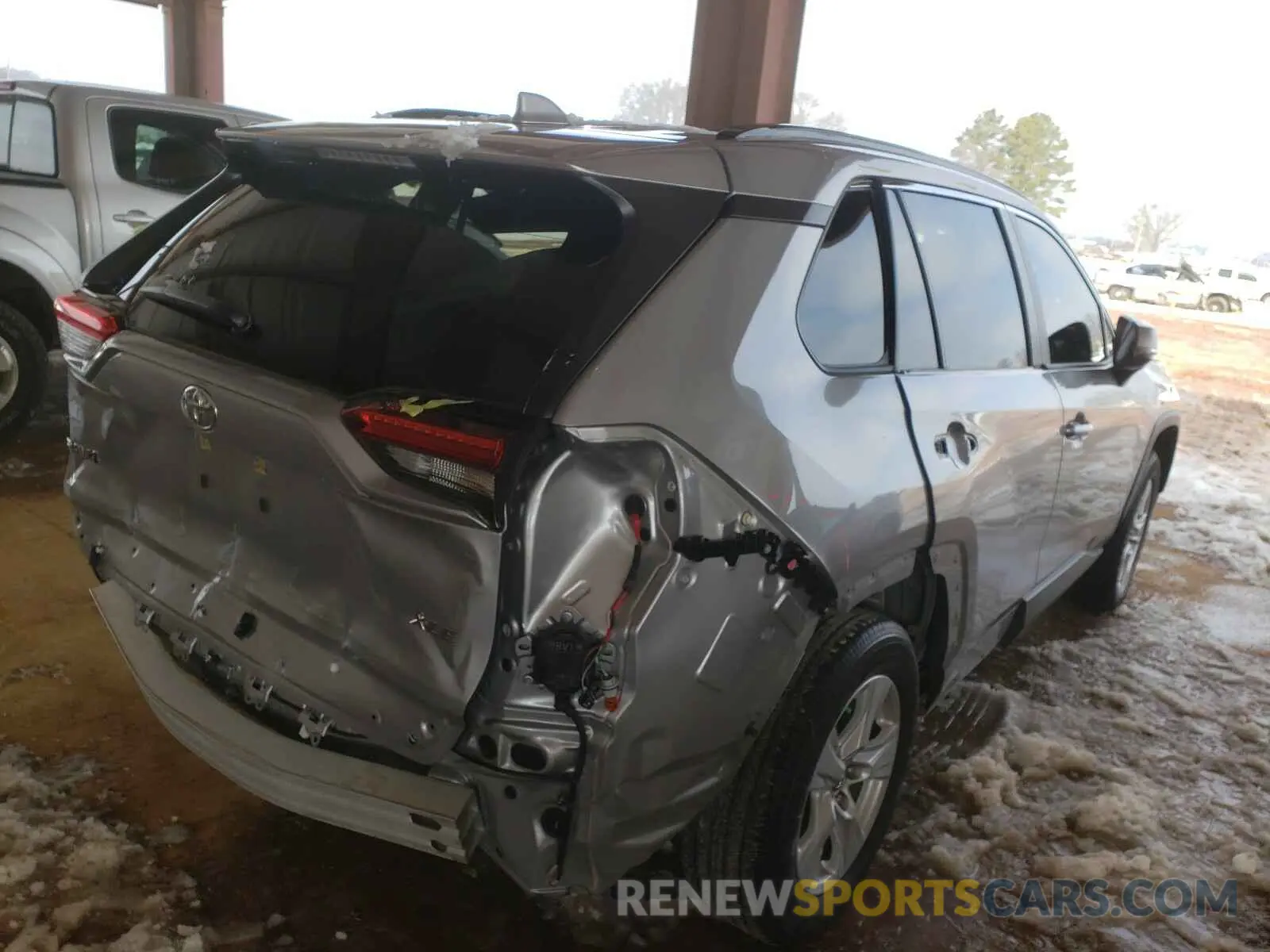 4 fotografías del automóvil dañado JTMW1RFV4KD020343 TOYOTA RAV4 2019