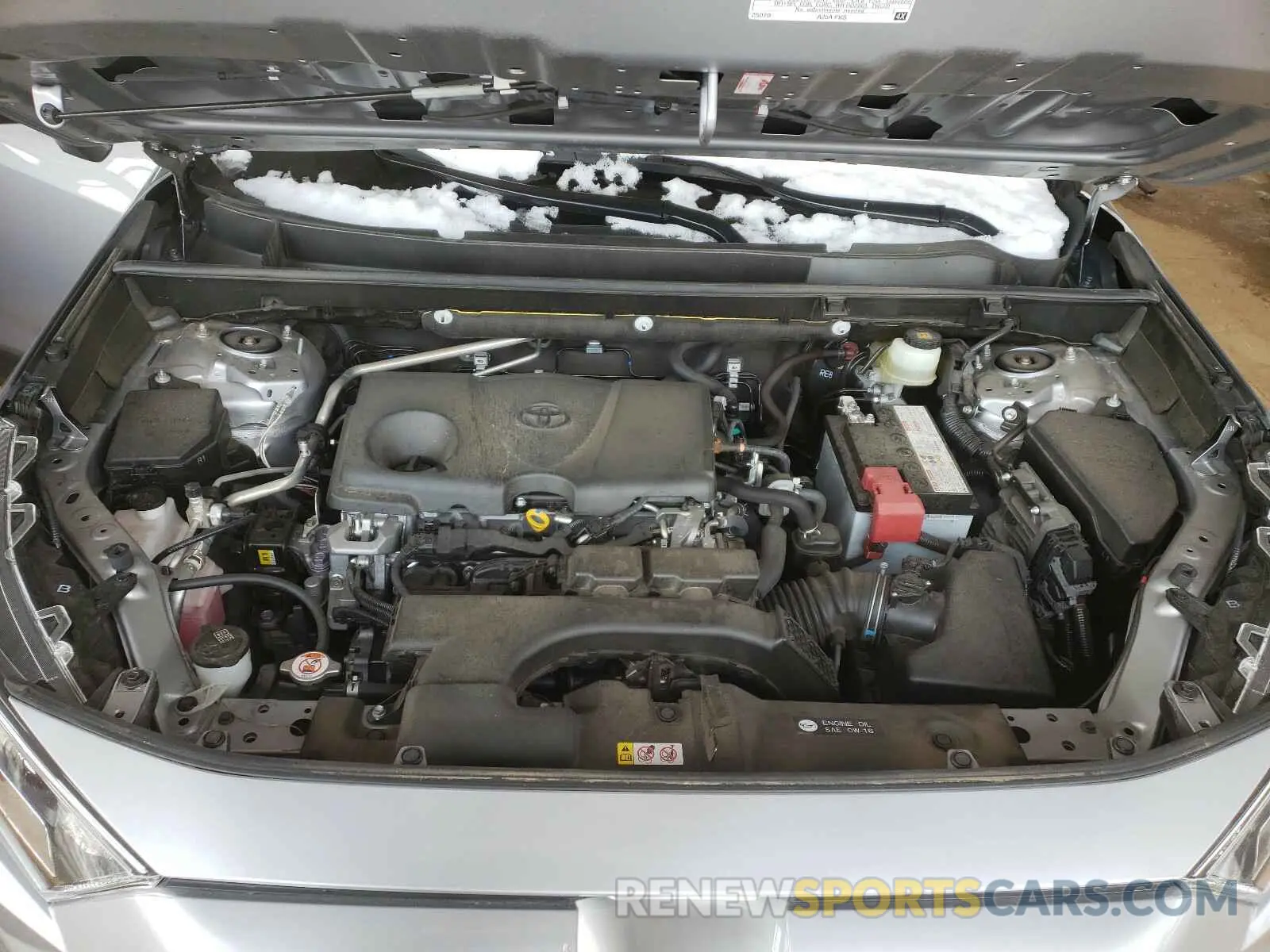 7 fotografías del automóvil dañado JTMW1RFV4KD020343 TOYOTA RAV4 2019
