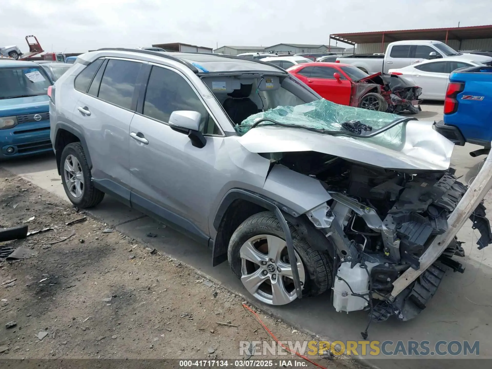 1 fotografías del automóvil dañado JTMW1RFV4KD022612 TOYOTA RAV4 2019