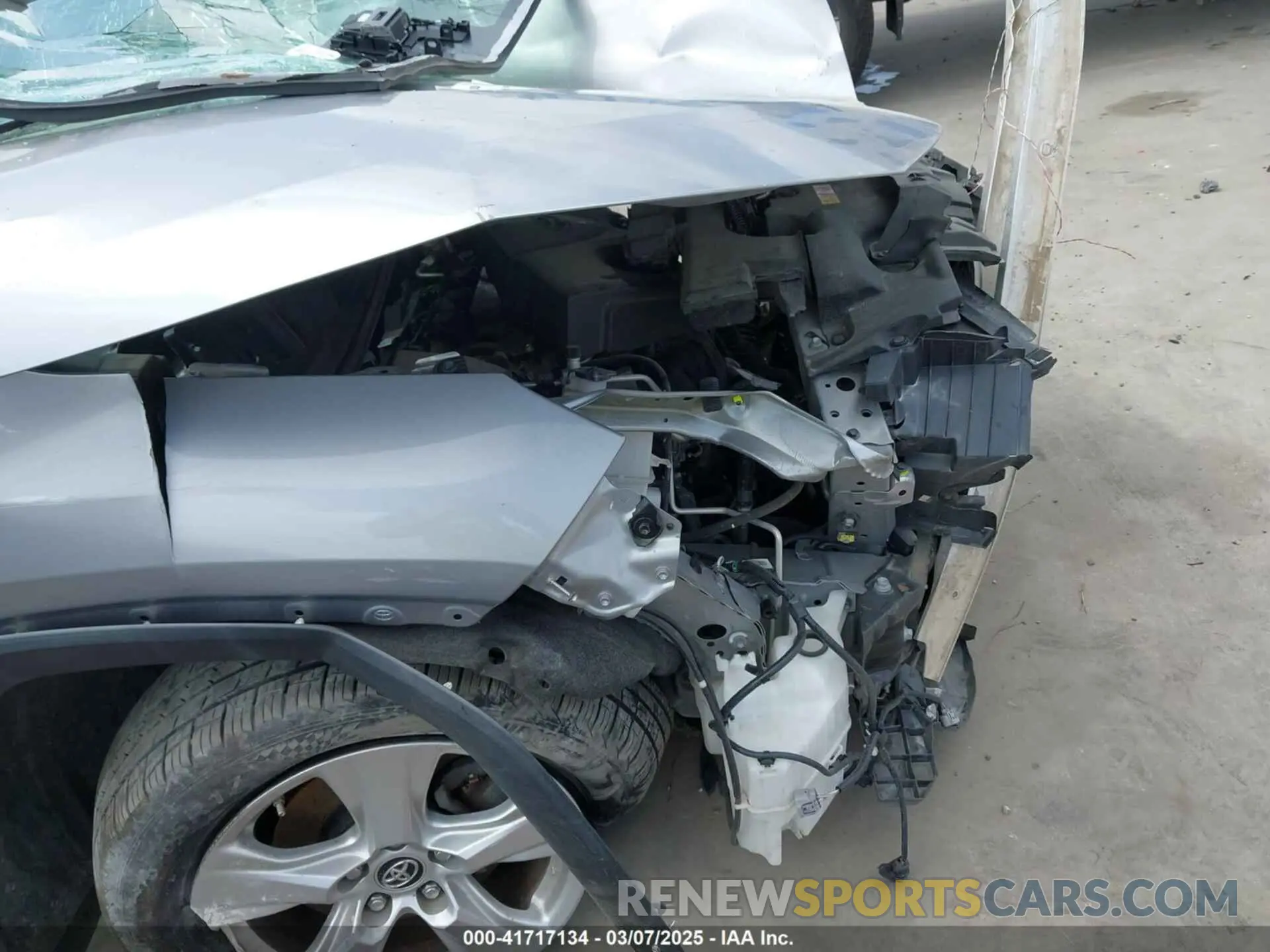 6 fotografías del automóvil dañado JTMW1RFV4KD022612 TOYOTA RAV4 2019