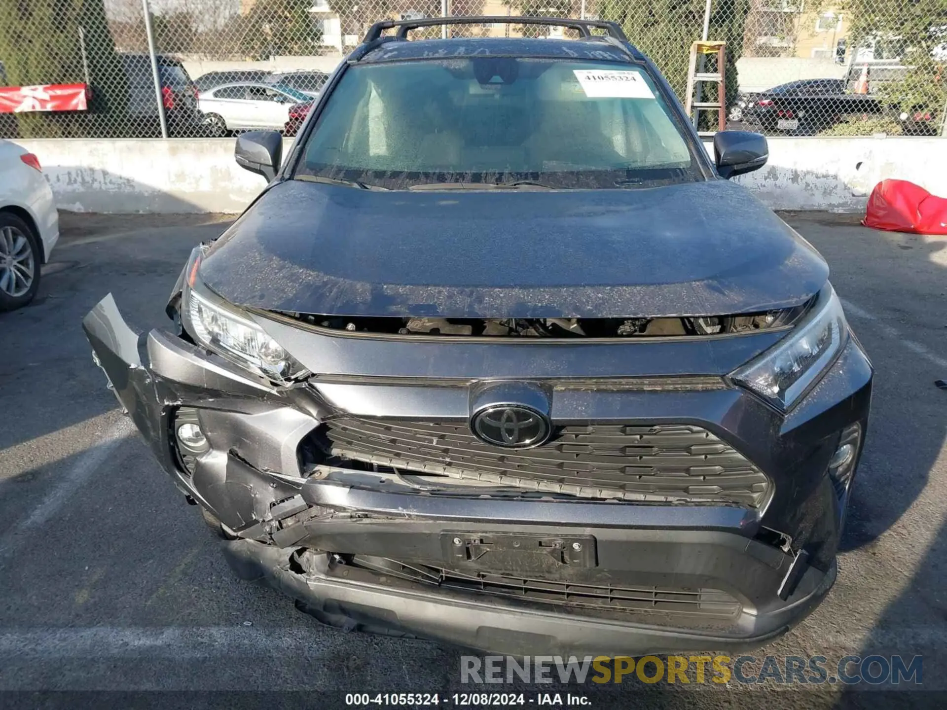12 fotografías del automóvil dañado JTMW1RFV4KD023517 TOYOTA RAV4 2019
