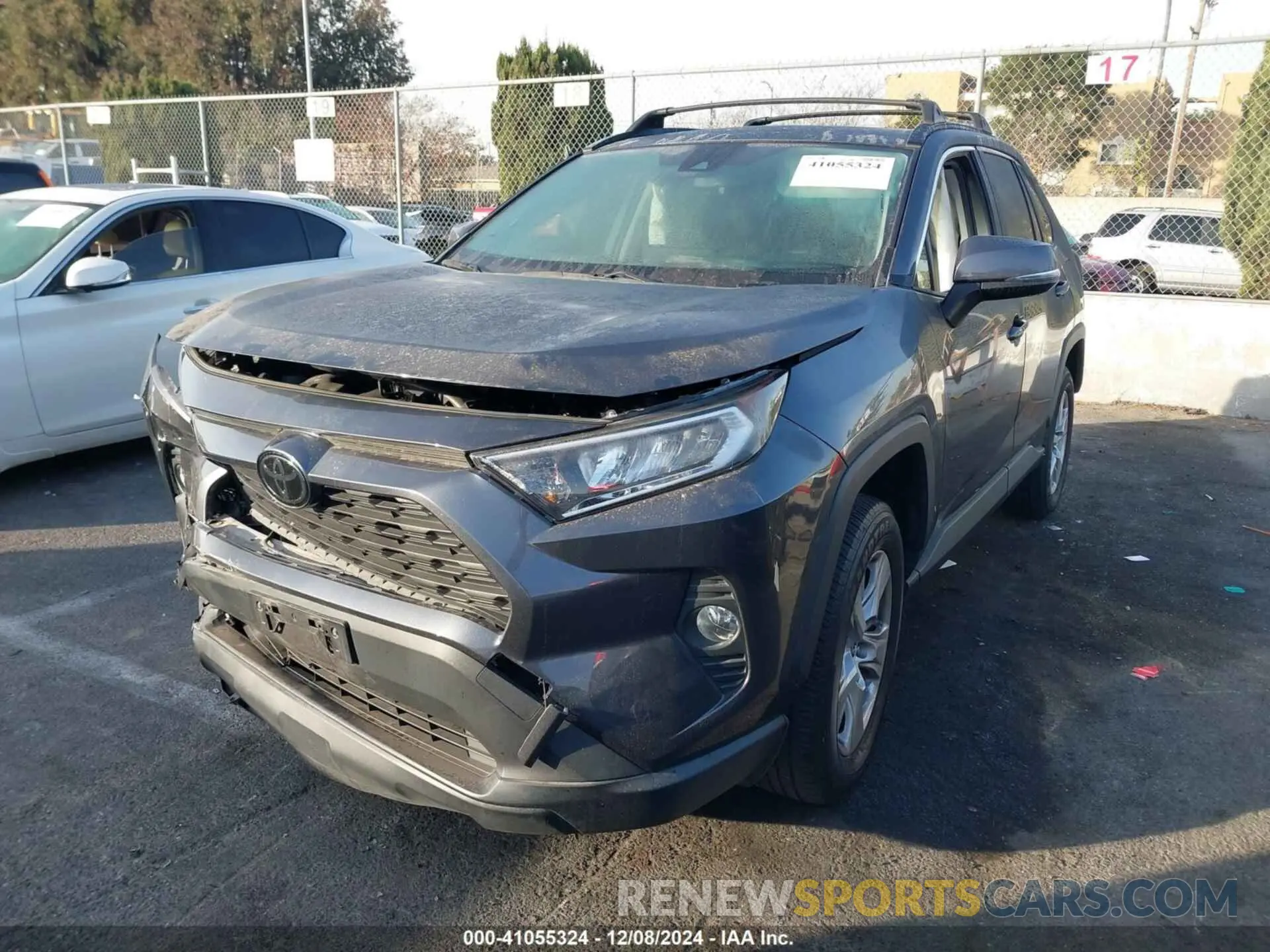 2 fotografías del automóvil dañado JTMW1RFV4KD023517 TOYOTA RAV4 2019