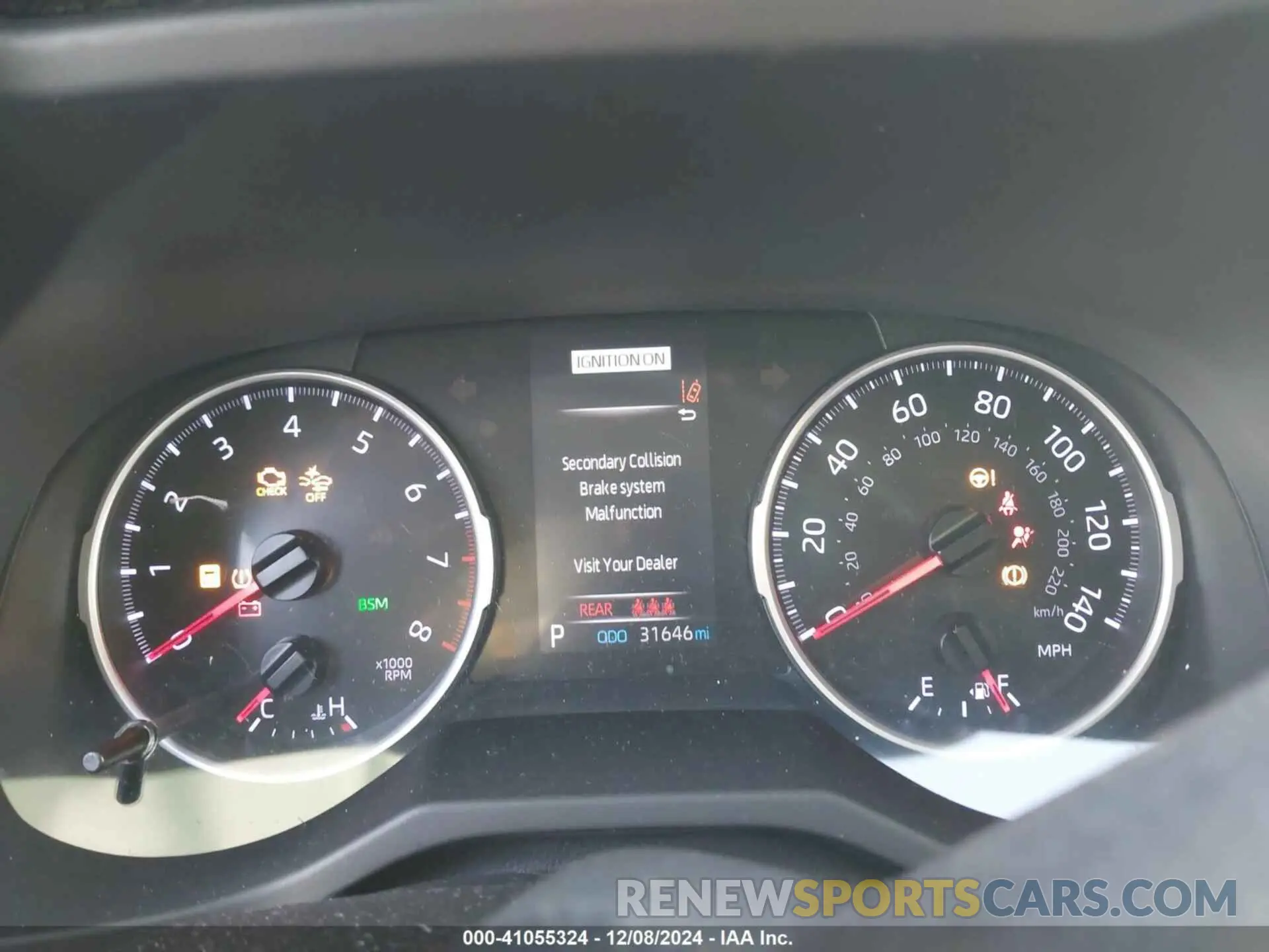 7 fotografías del automóvil dañado JTMW1RFV4KD023517 TOYOTA RAV4 2019
