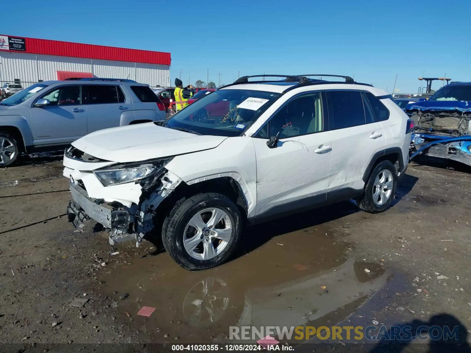 2 fotografías del automóvil dañado JTMW1RFV4KD028751 TOYOTA RAV4 2019