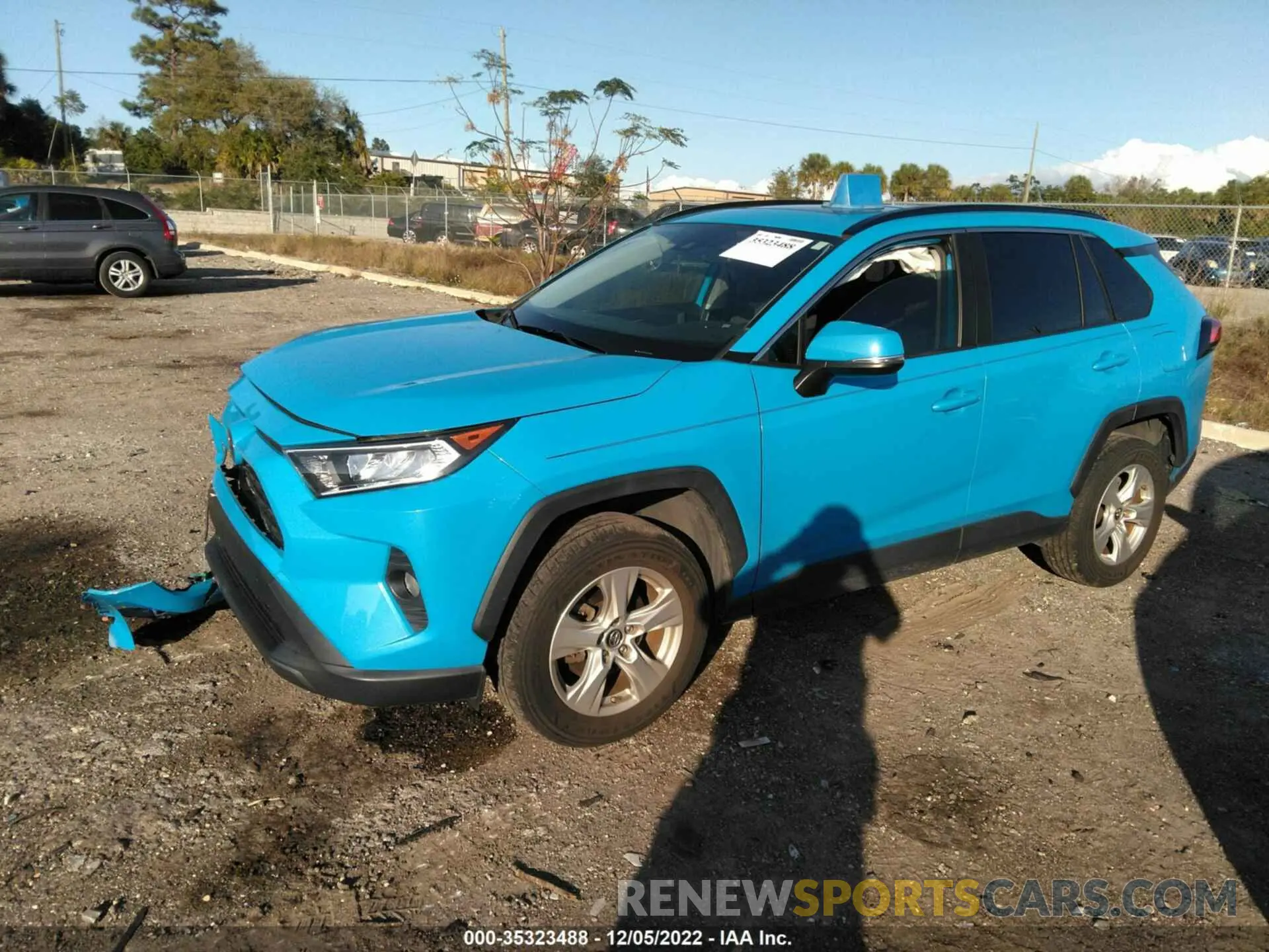 2 fotografías del automóvil dañado JTMW1RFV4KD506750 TOYOTA RAV4 2019
