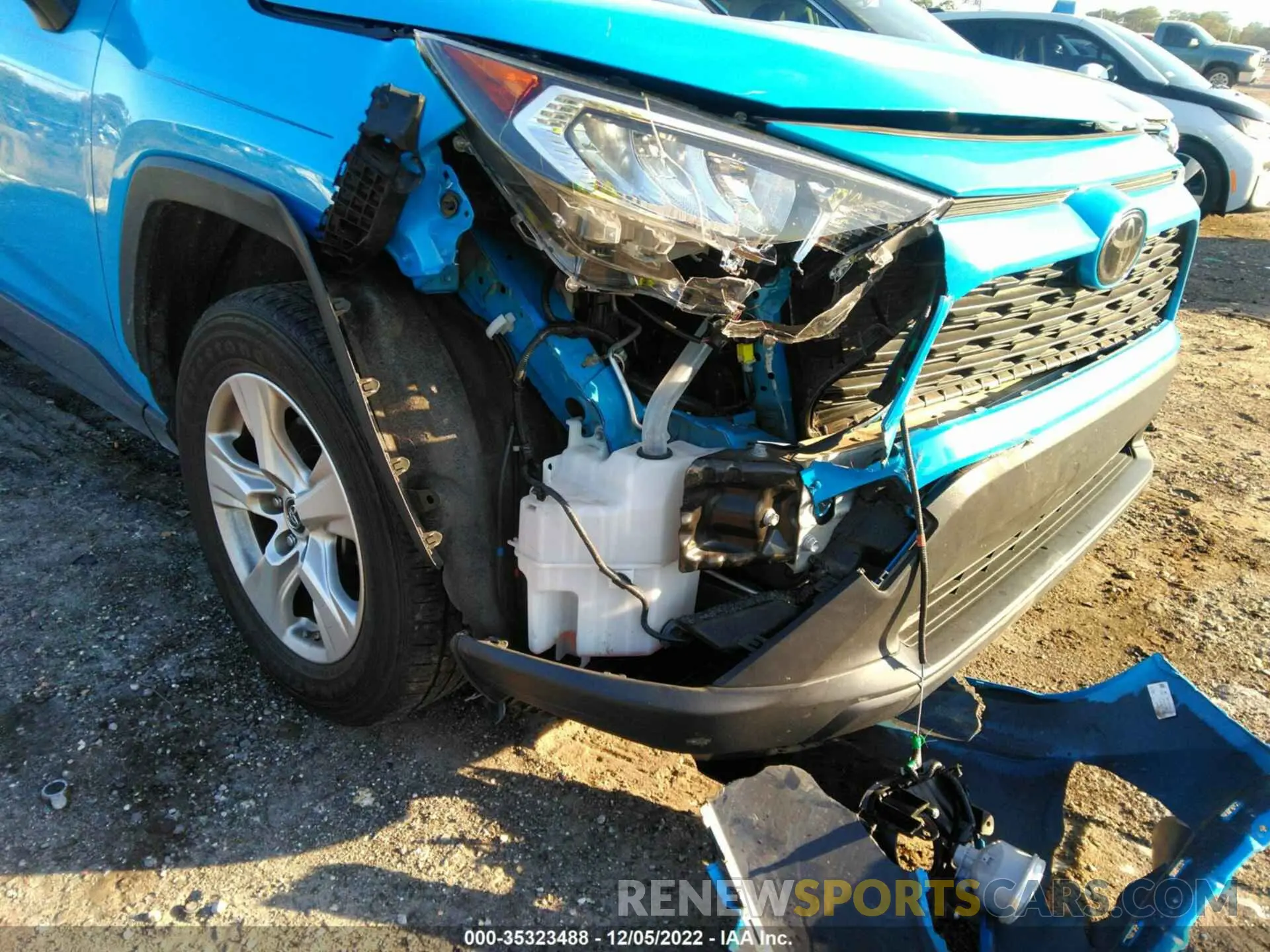 6 fotografías del automóvil dañado JTMW1RFV4KD506750 TOYOTA RAV4 2019