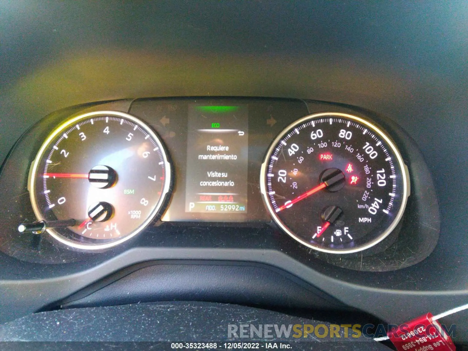 7 fotografías del automóvil dañado JTMW1RFV4KD506750 TOYOTA RAV4 2019