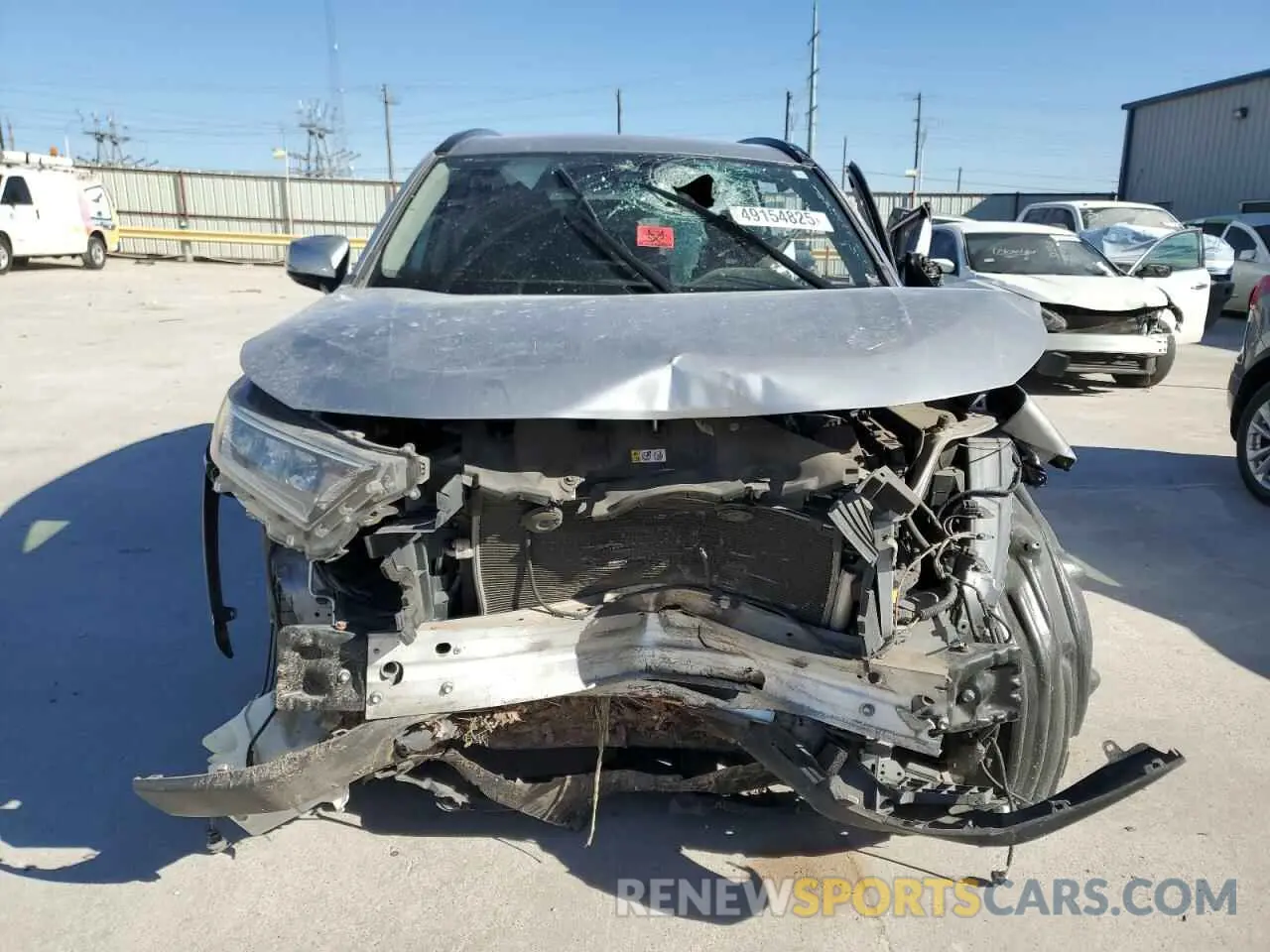 5 fotografías del automóvil dañado JTMW1RFV5KD003972 TOYOTA RAV4 2019
