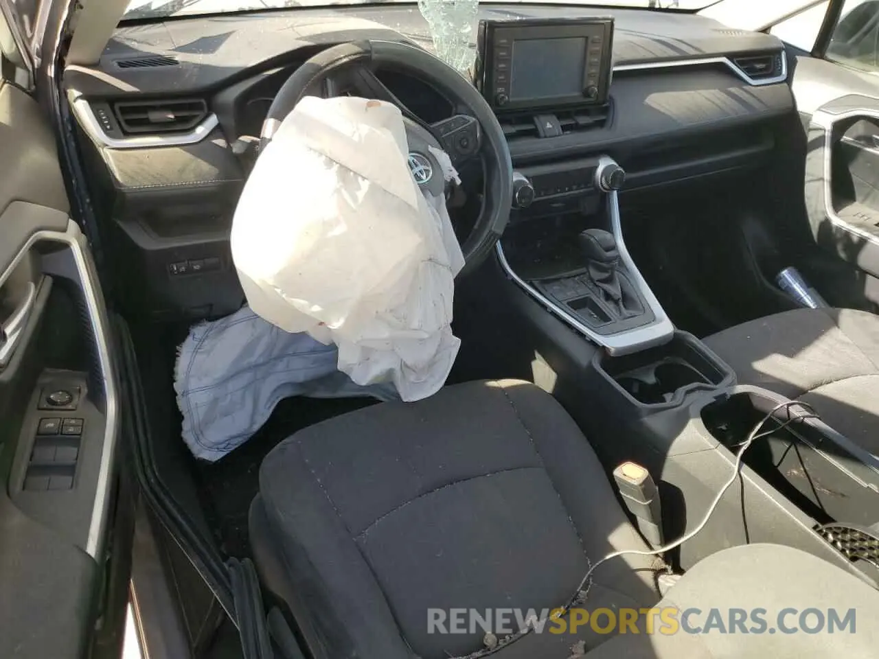 8 fotografías del automóvil dañado JTMW1RFV5KD003972 TOYOTA RAV4 2019