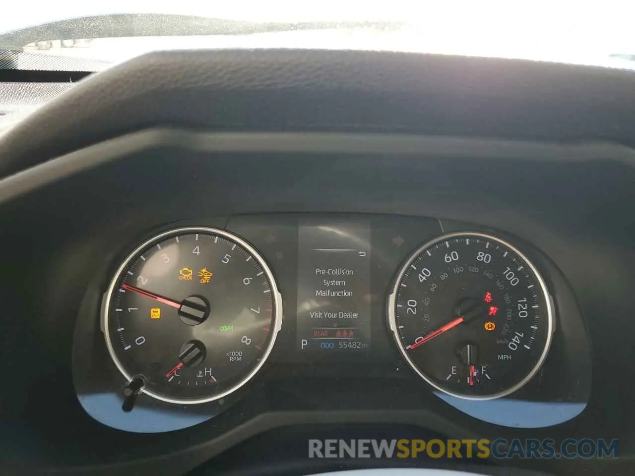 9 fotografías del automóvil dañado JTMW1RFV5KD016088 TOYOTA RAV4 2019
