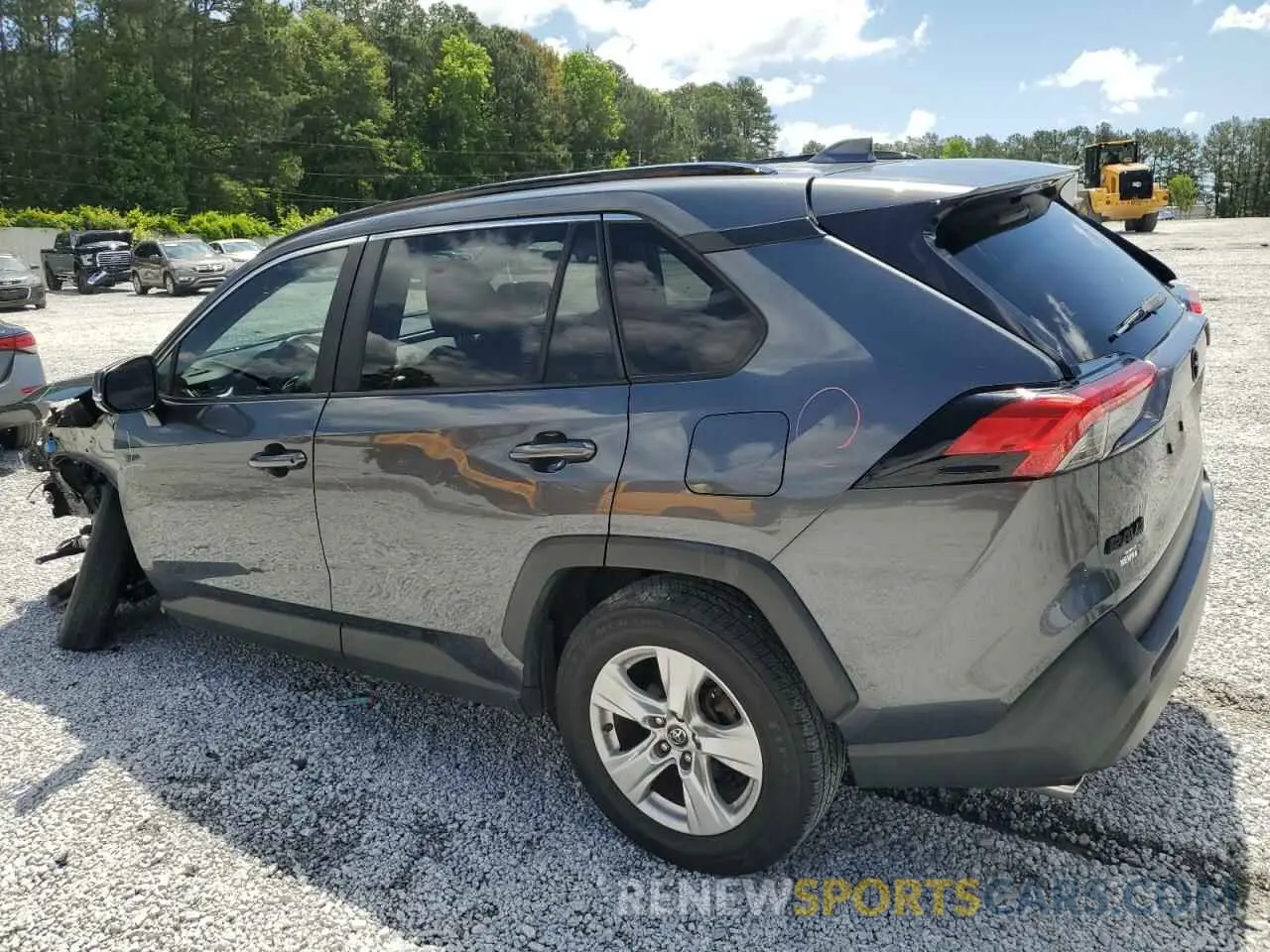 2 fotografías del automóvil dañado JTMW1RFV5KD020187 TOYOTA RAV4 2019