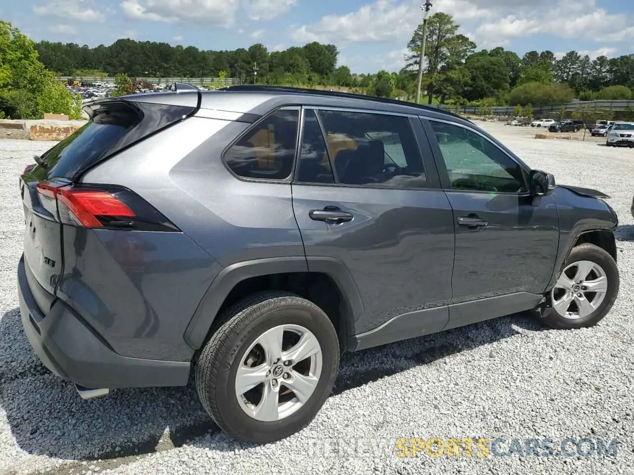 3 fotografías del automóvil dañado JTMW1RFV5KD020187 TOYOTA RAV4 2019