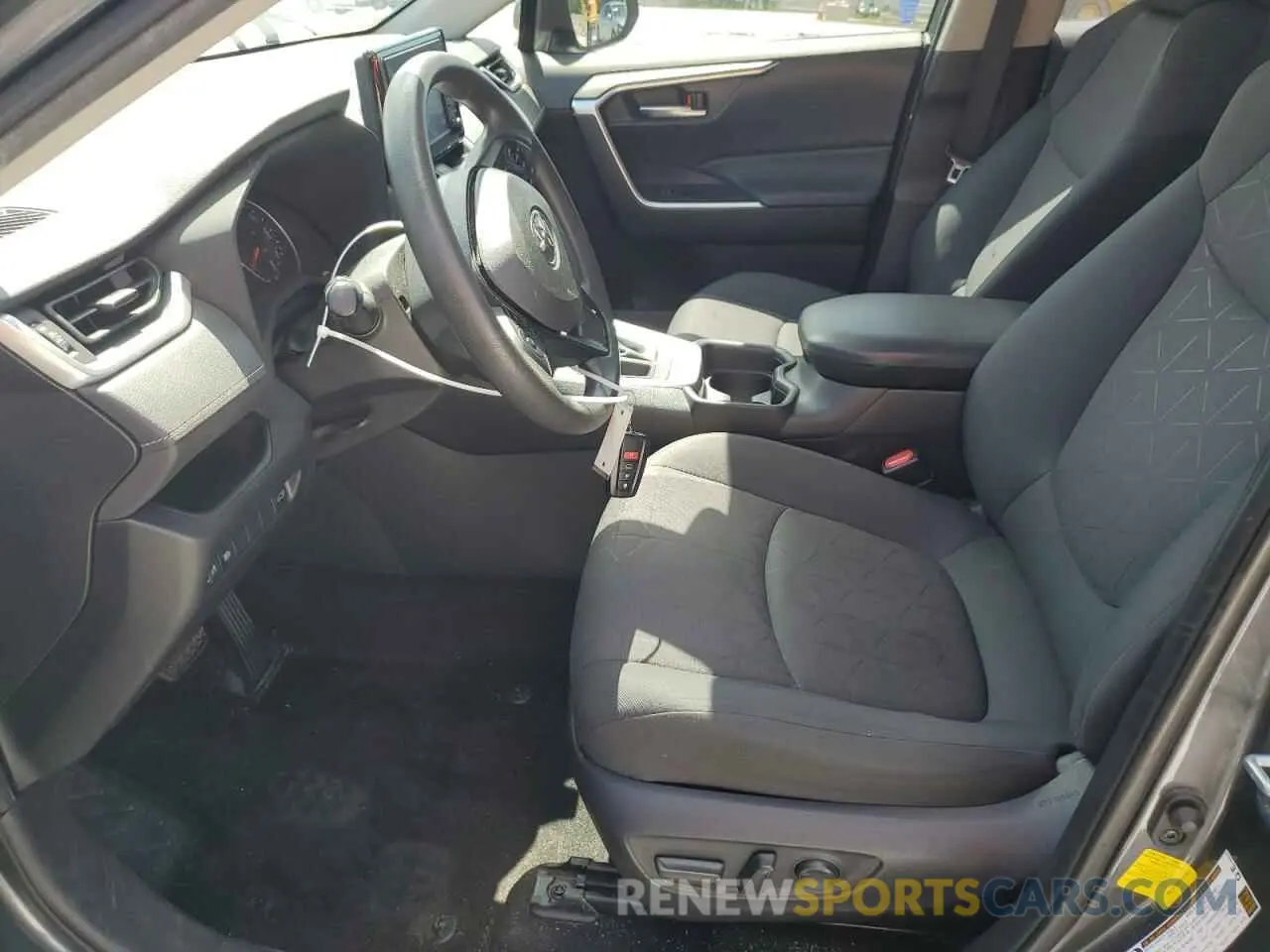 7 fotografías del automóvil dañado JTMW1RFV5KD020187 TOYOTA RAV4 2019