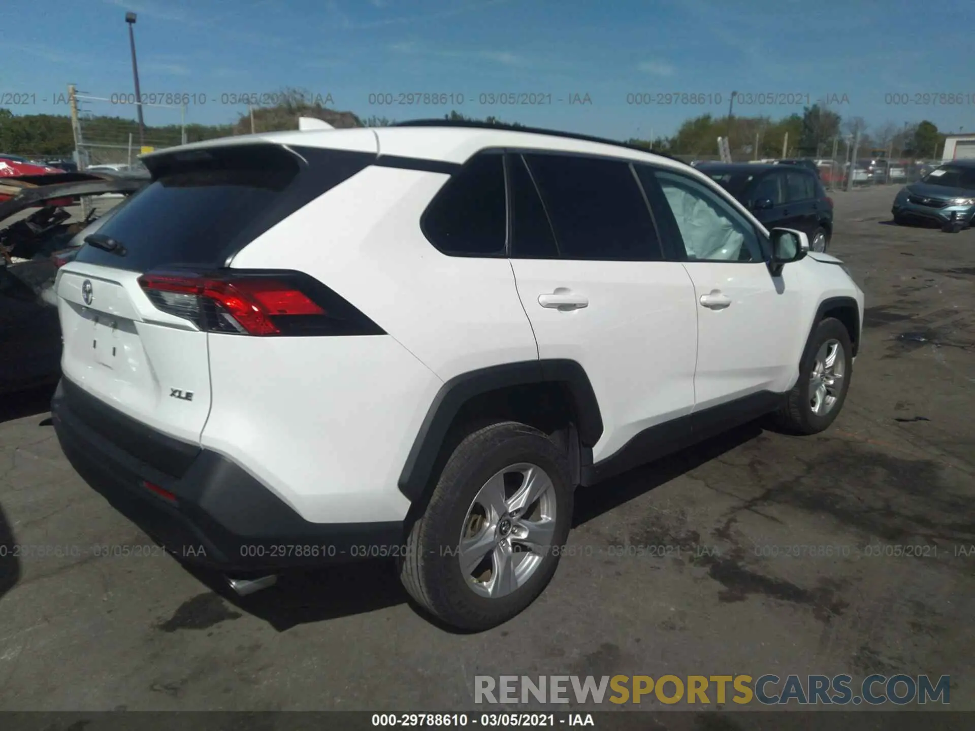 4 fotografías del automóvil dañado JTMW1RFV5KD031464 TOYOTA RAV4 2019