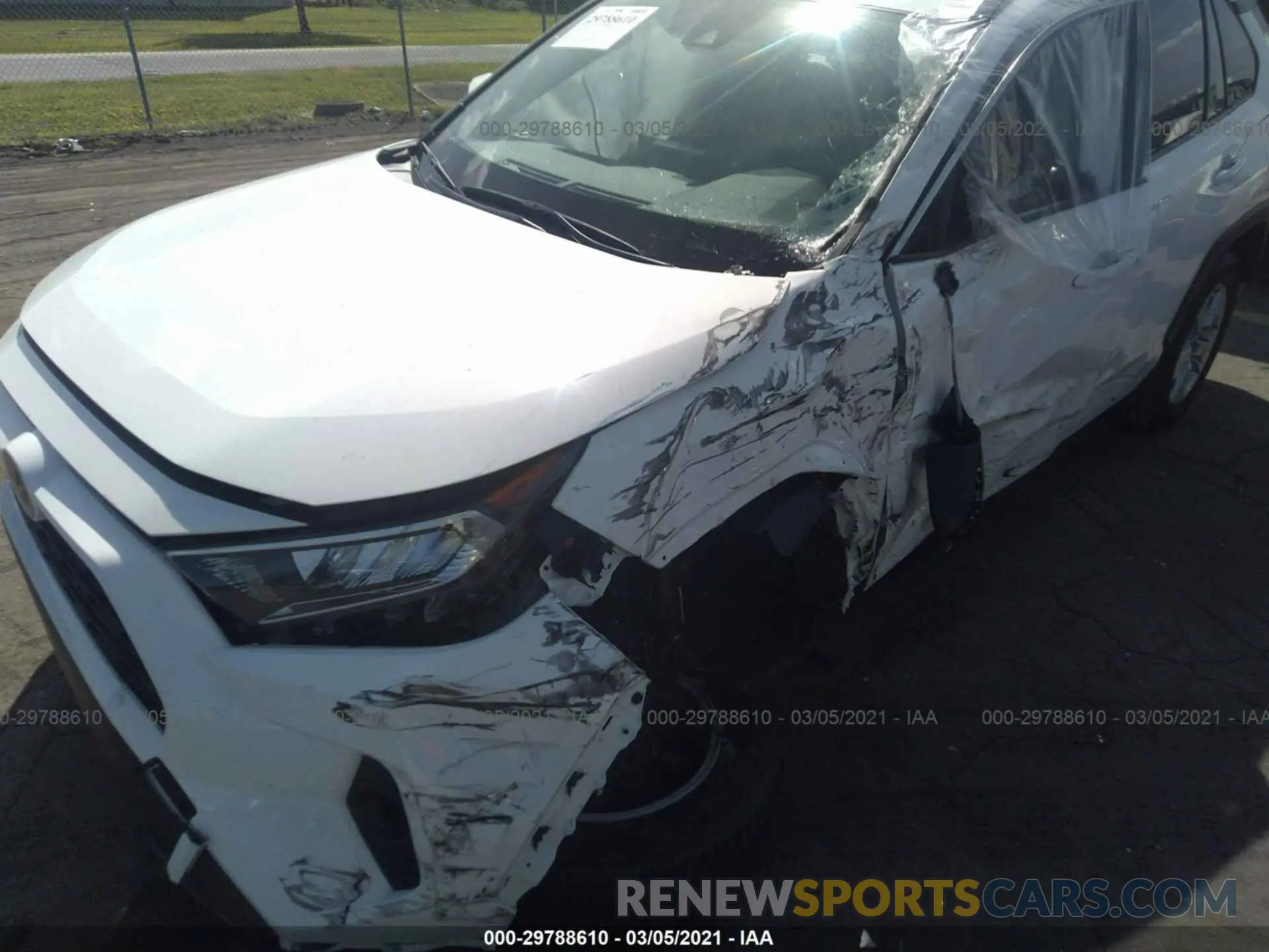 6 fotografías del automóvil dañado JTMW1RFV5KD031464 TOYOTA RAV4 2019