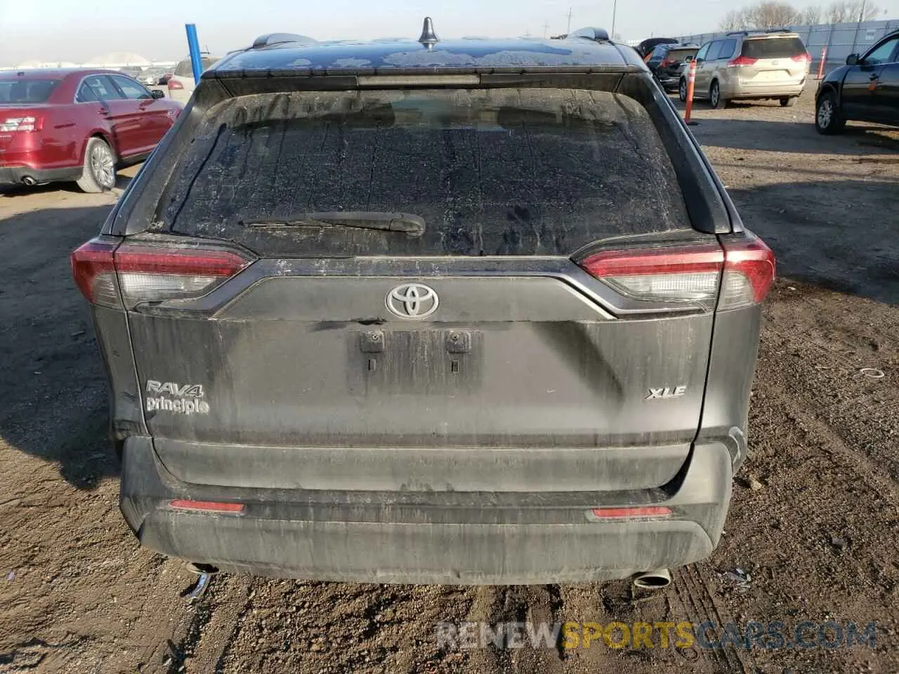 6 fotografías del automóvil dañado JTMW1RFV5KD033764 TOYOTA RAV4 2019