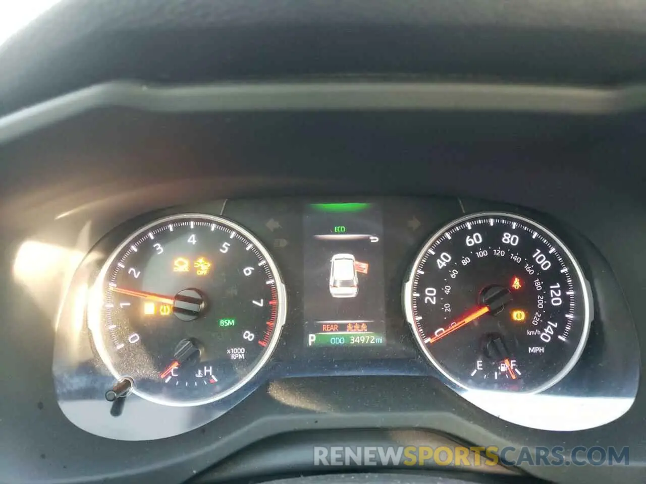 9 fotografías del automóvil dañado JTMW1RFV5KD033764 TOYOTA RAV4 2019