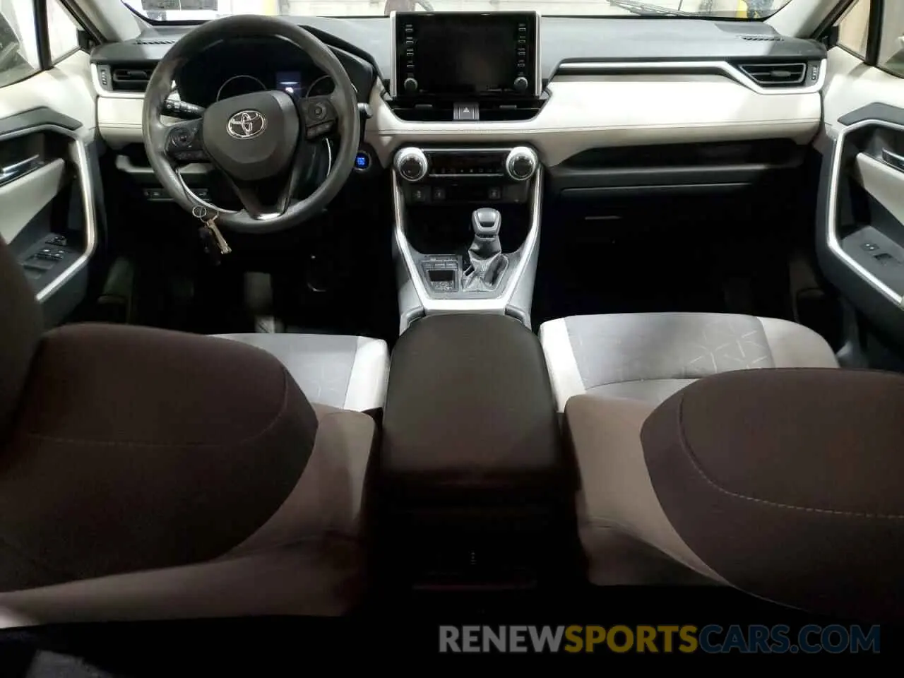 8 fotografías del automóvil dañado JTMW1RFV5KD503209 TOYOTA RAV4 2019