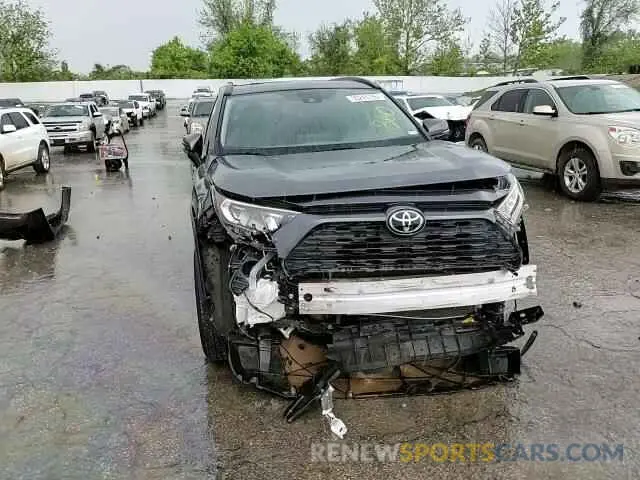 14 fotografías del automóvil dañado JTMW1RFV5KD509852 TOYOTA RAV4 2019