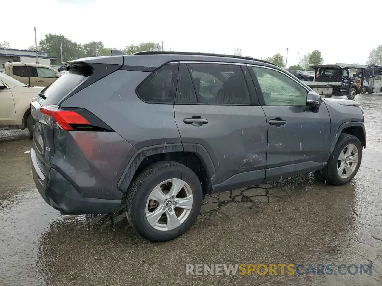 3 fotografías del automóvil dañado JTMW1RFV5KD509852 TOYOTA RAV4 2019