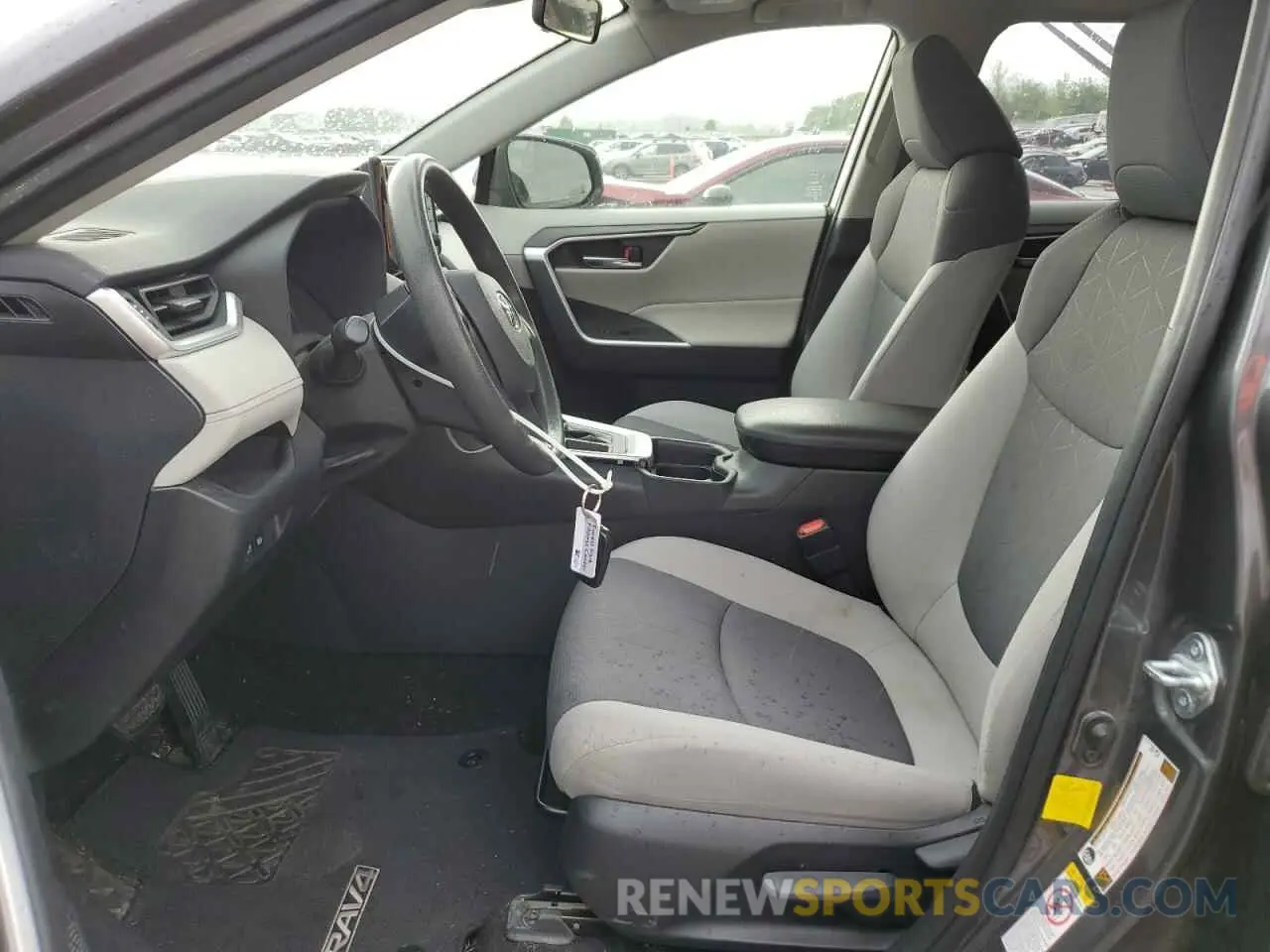 7 fotografías del automóvil dañado JTMW1RFV5KD509852 TOYOTA RAV4 2019