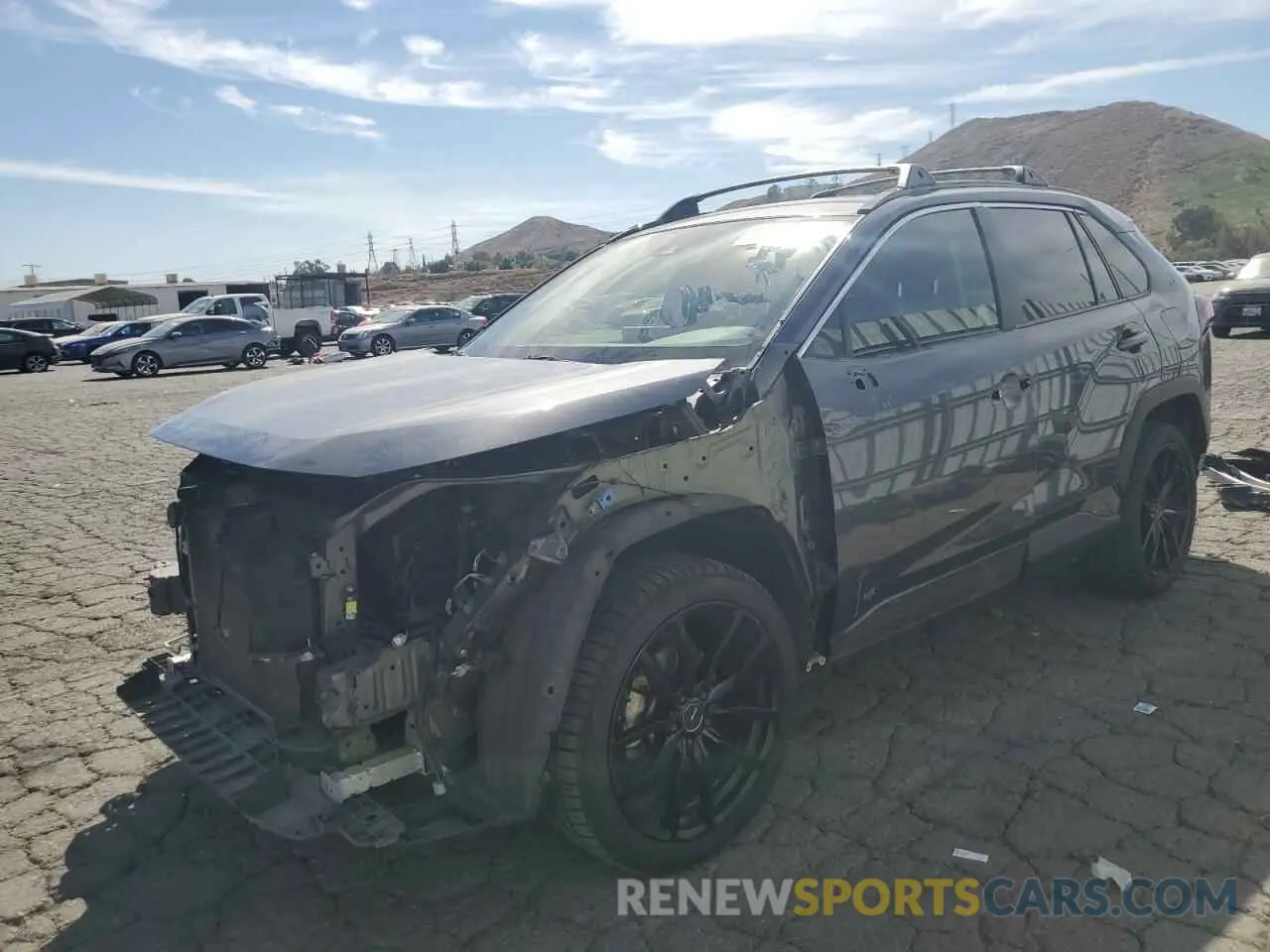 1 fotografías del automóvil dañado JTMW1RFV6KD025298 TOYOTA RAV4 2019