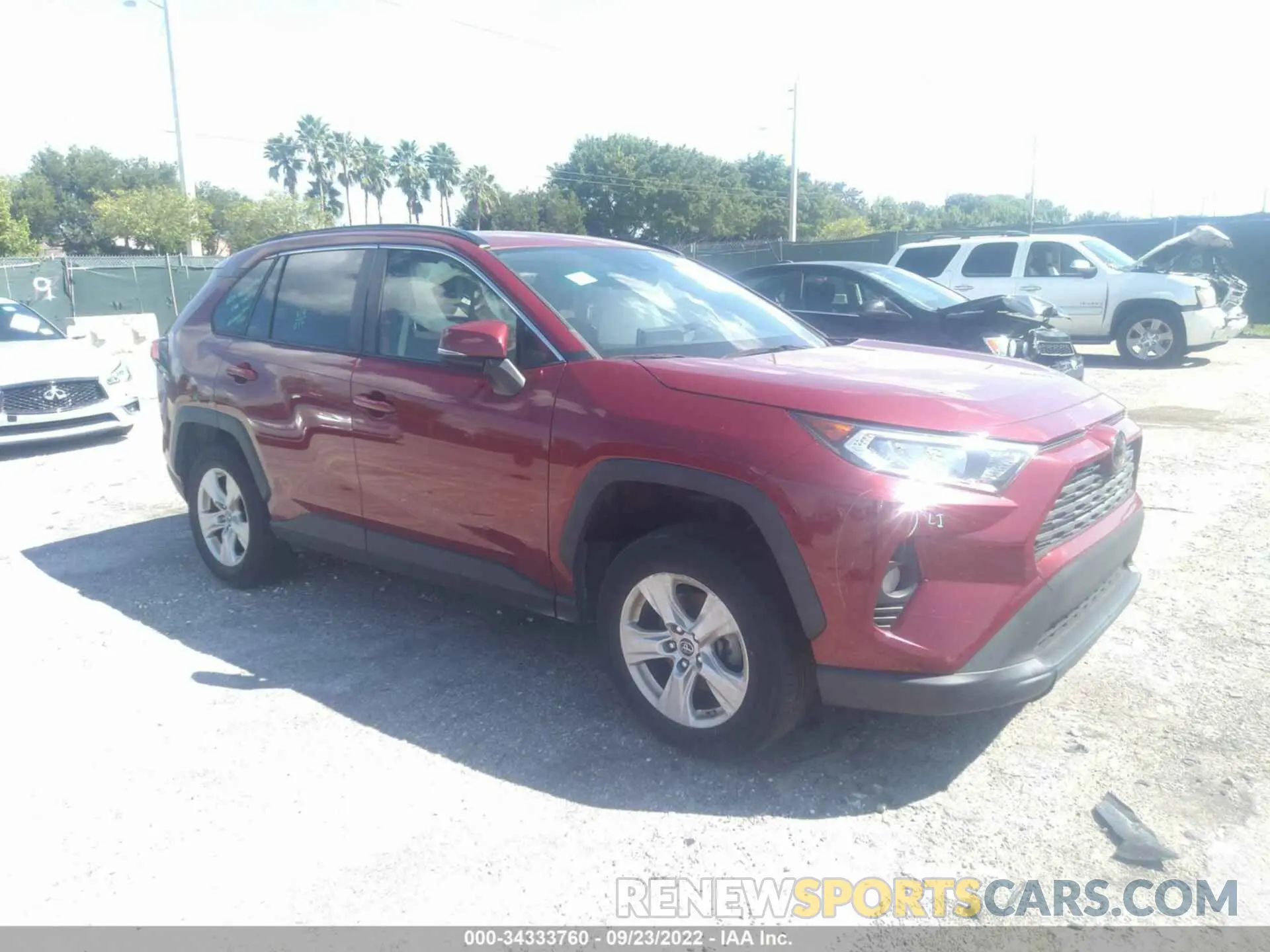 1 fotografías del automóvil dañado JTMW1RFV6KD029447 TOYOTA RAV4 2019