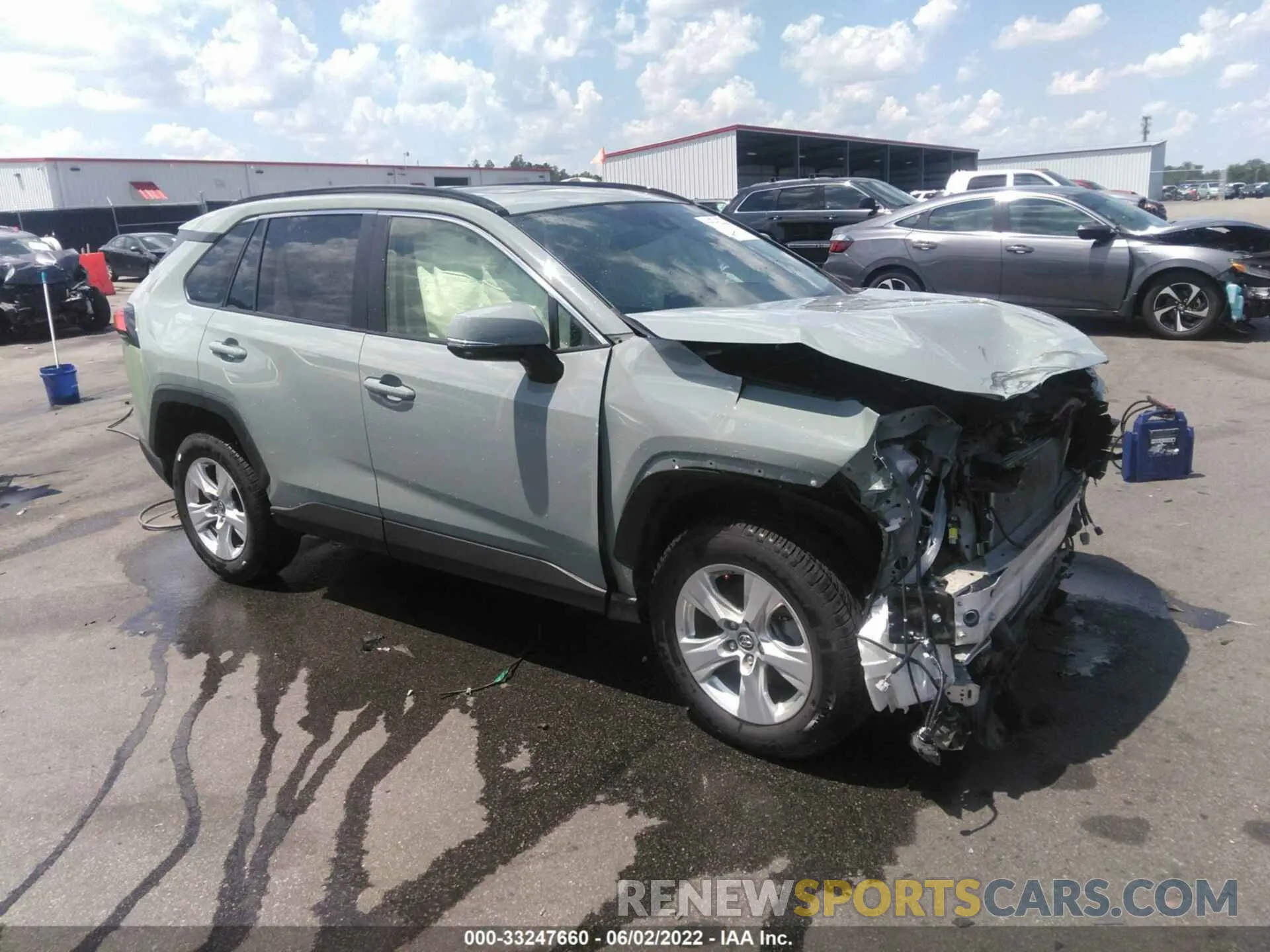 1 fotografías del automóvil dañado JTMW1RFV6KD501209 TOYOTA RAV4 2019