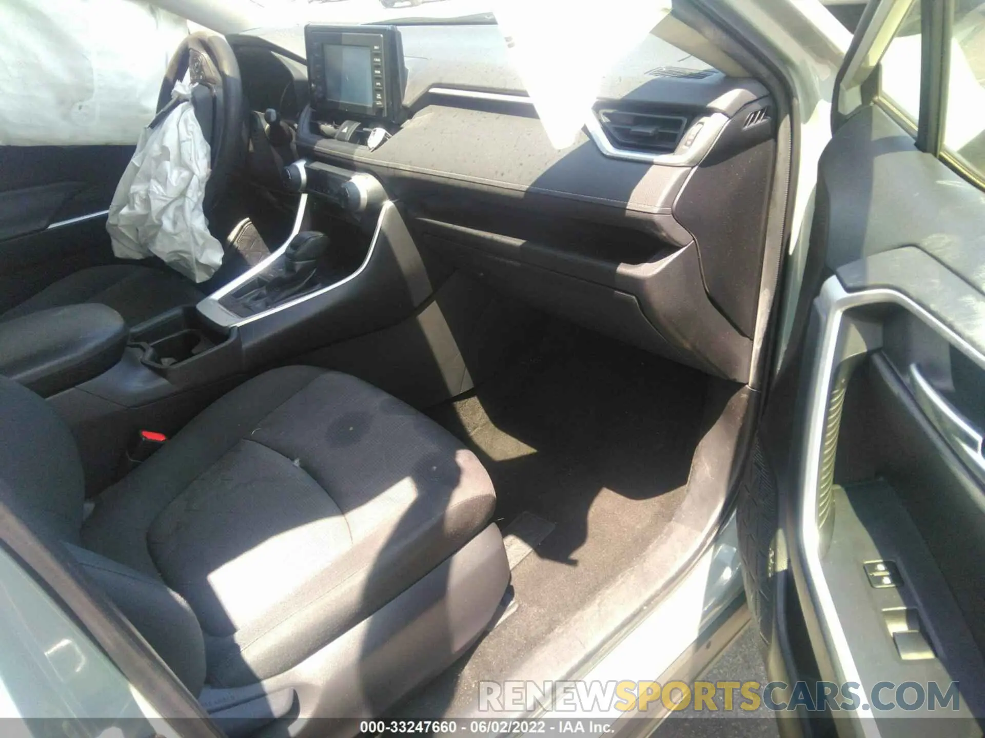 5 fotografías del automóvil dañado JTMW1RFV6KD501209 TOYOTA RAV4 2019