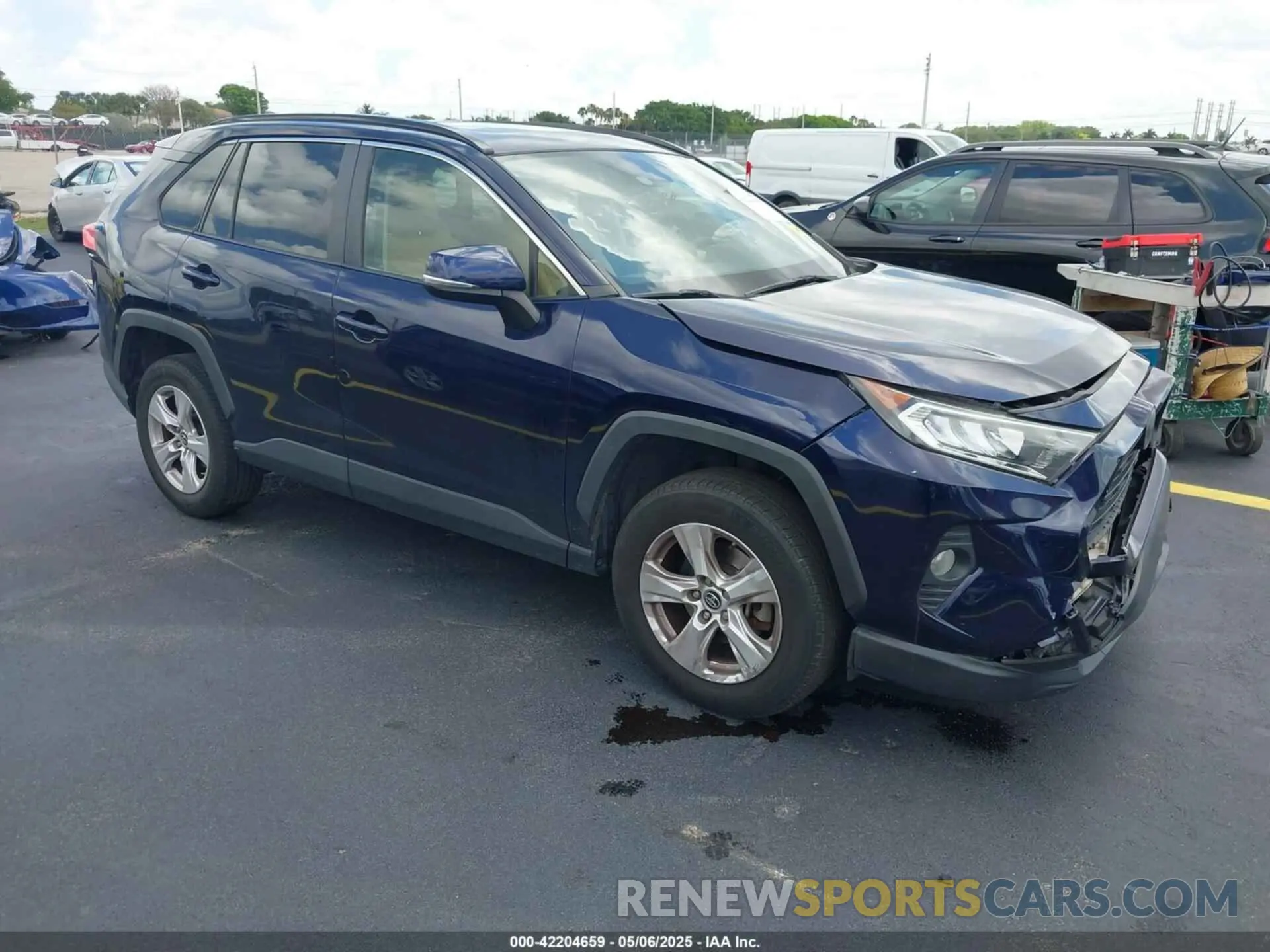 1 fotografías del automóvil dañado JTMW1RFV6KD502439 TOYOTA RAV4 2019