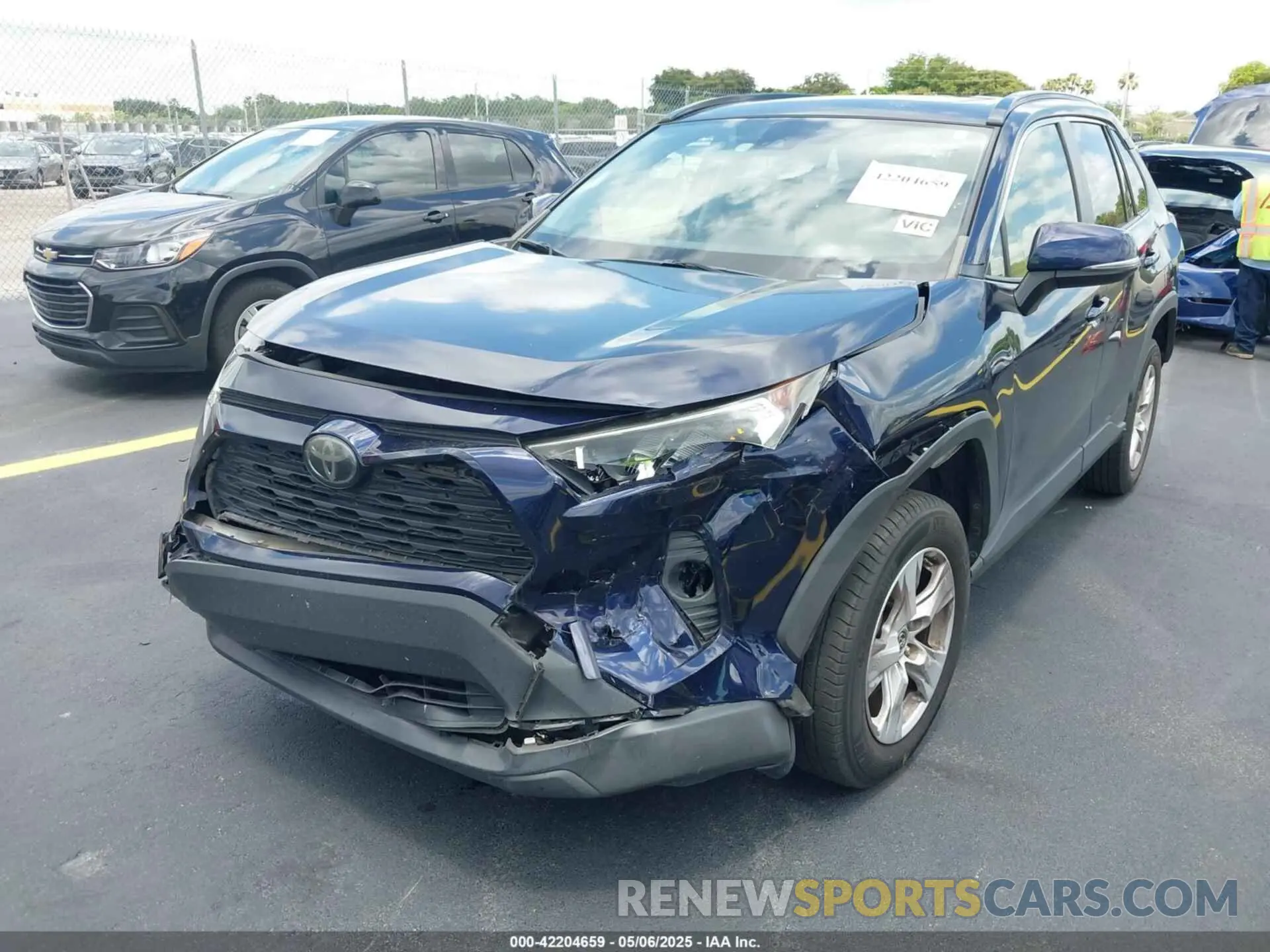 6 fotografías del automóvil dañado JTMW1RFV6KD502439 TOYOTA RAV4 2019