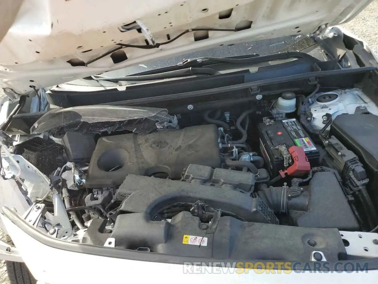 12 fotografías del automóvil dañado JTMW1RFV6KD508063 TOYOTA RAV4 2019