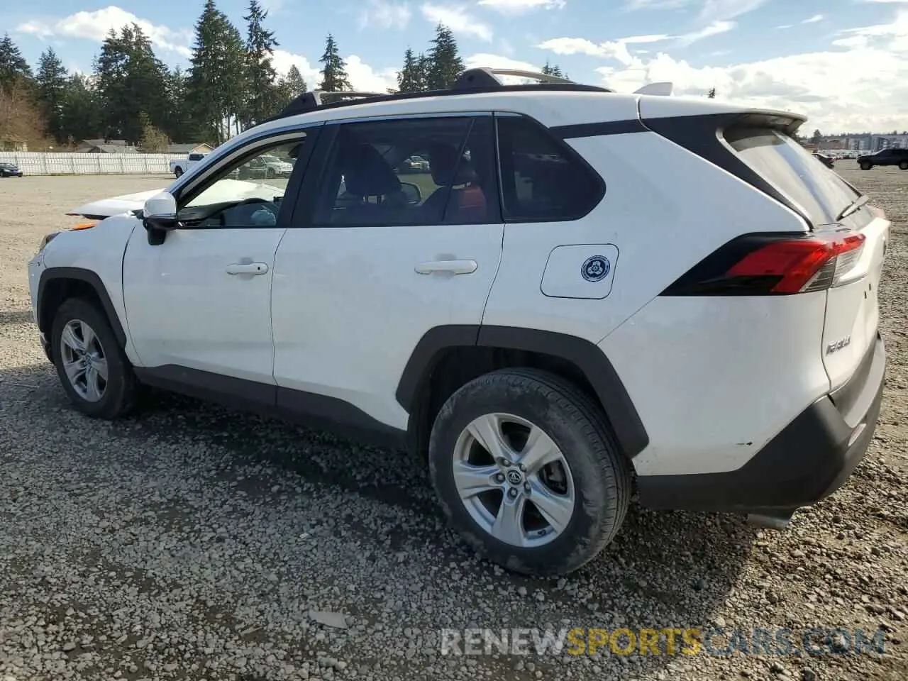 2 fotografías del automóvil dañado JTMW1RFV6KD508063 TOYOTA RAV4 2019