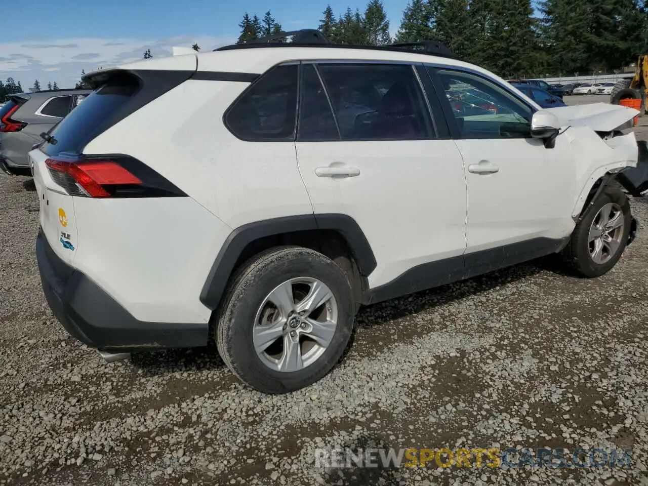 3 fotografías del automóvil dañado JTMW1RFV6KD508063 TOYOTA RAV4 2019