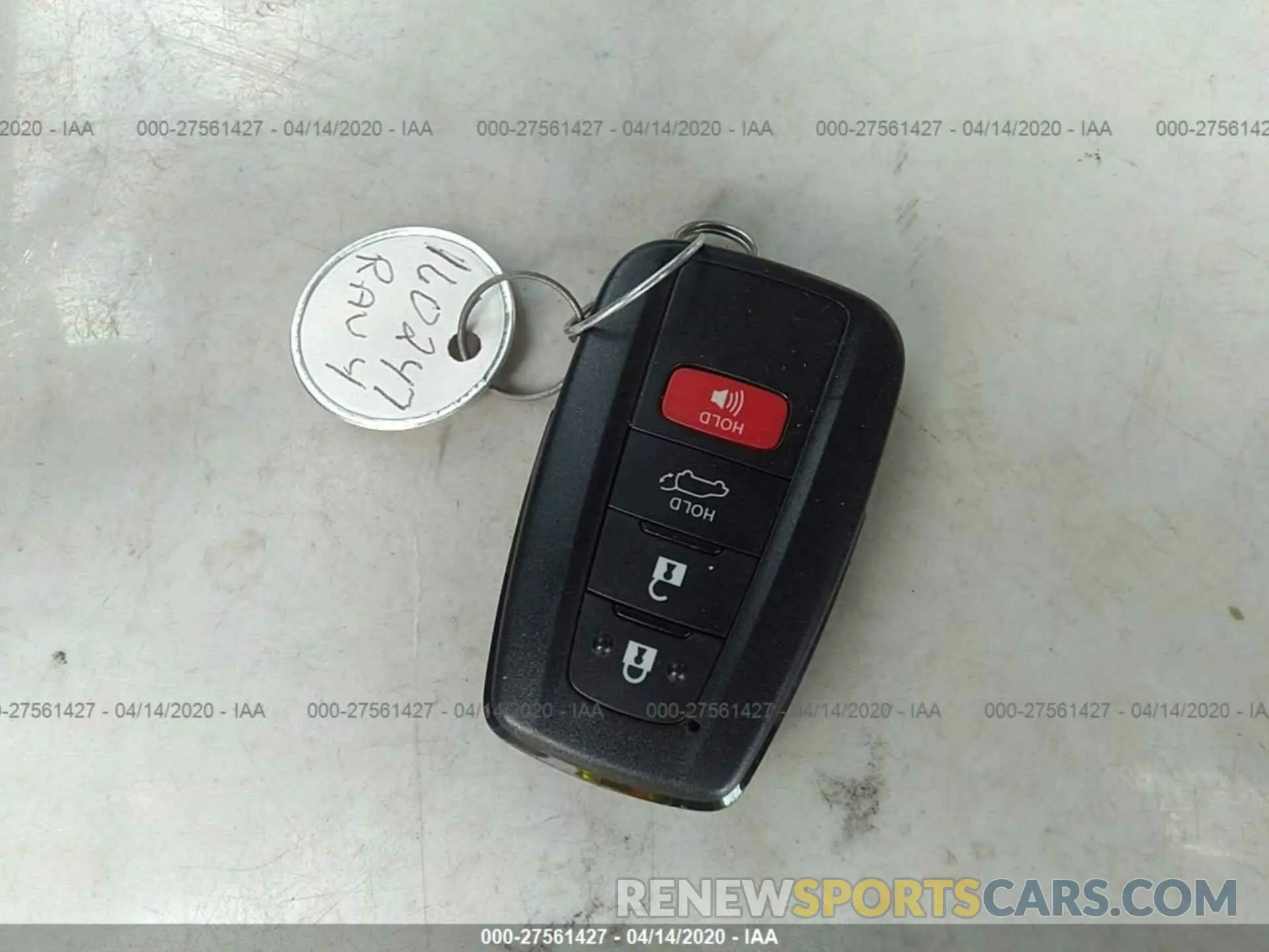 11 fotografías del automóvil dañado JTMW1RFV6KD510363 TOYOTA RAV4 2019