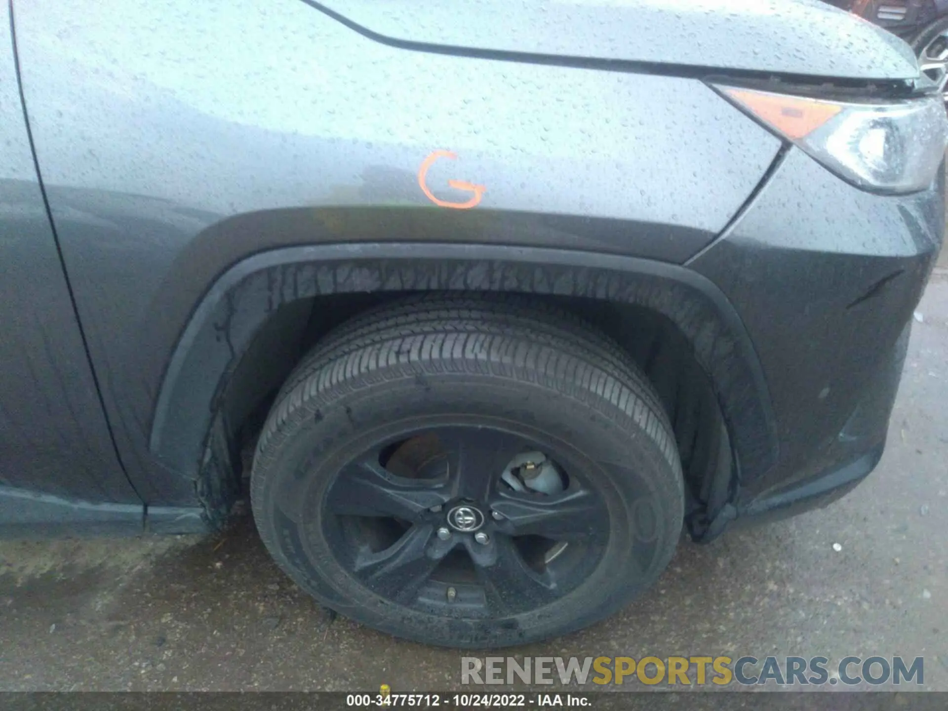 14 fotografías del automóvil dañado JTMW1RFV6KD513053 TOYOTA RAV4 2019