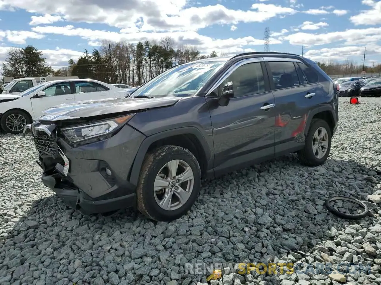 1 fotografías del automóvil dañado JTMW1RFV6KJ005909 TOYOTA RAV4 2019